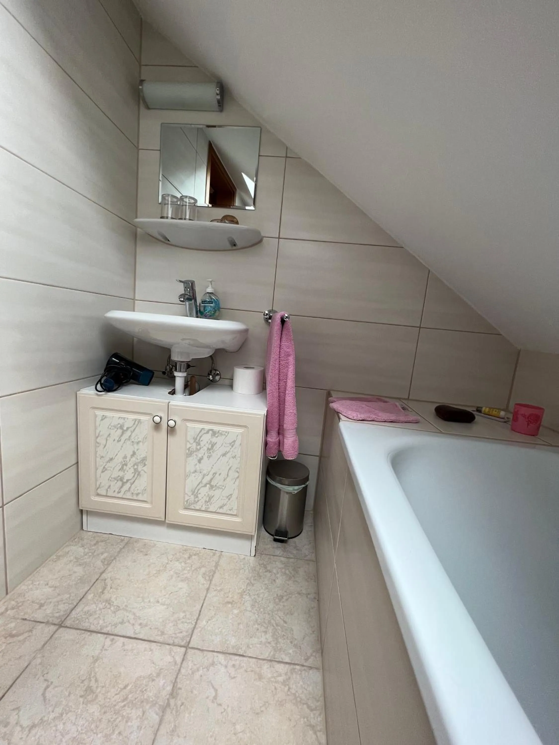 Bathroom in Apartment Nürnberg