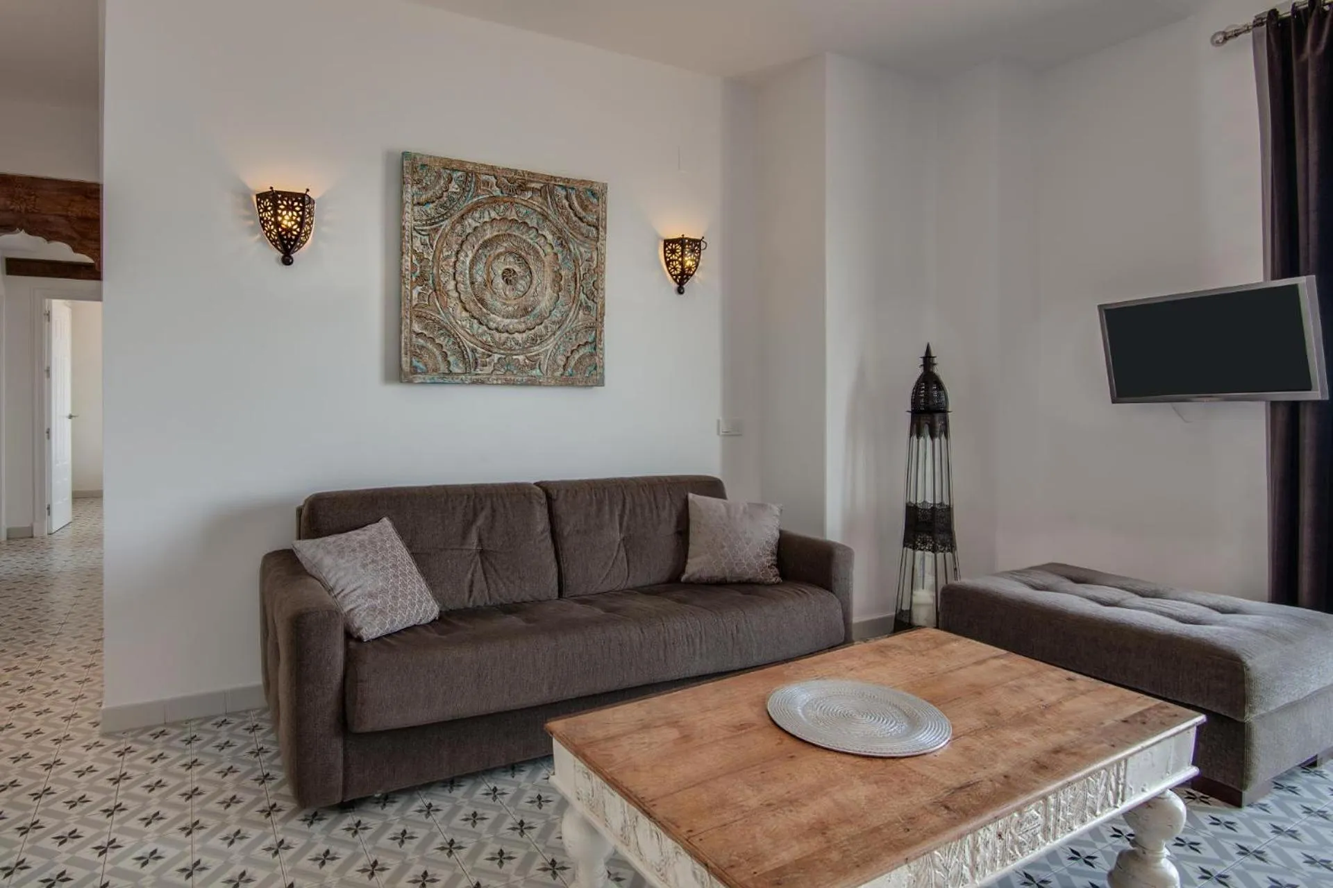 Bed in Apartamentos La Residencia Tarifa