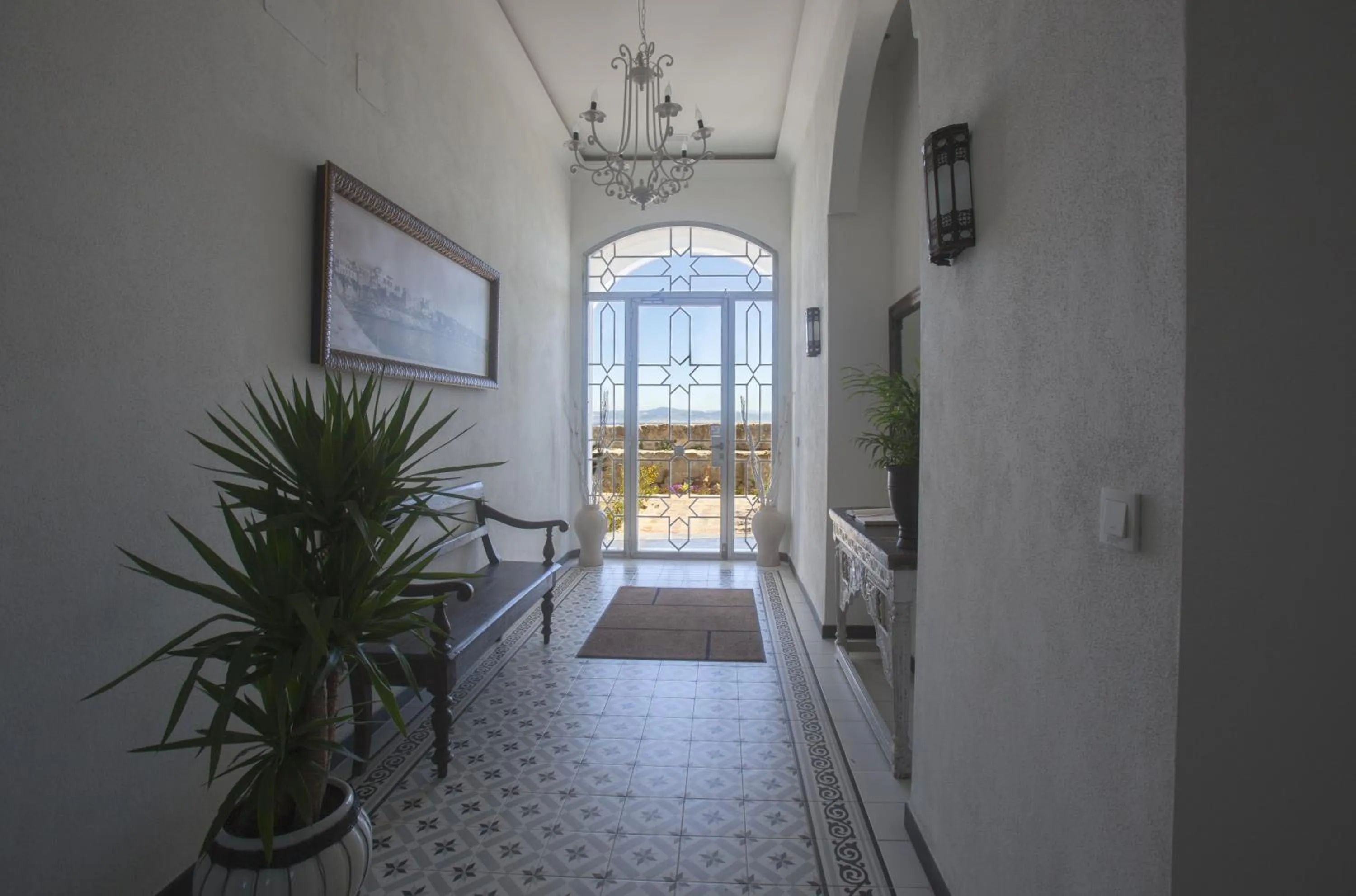 Lobby or reception in Apartamentos La Residencia Tarifa