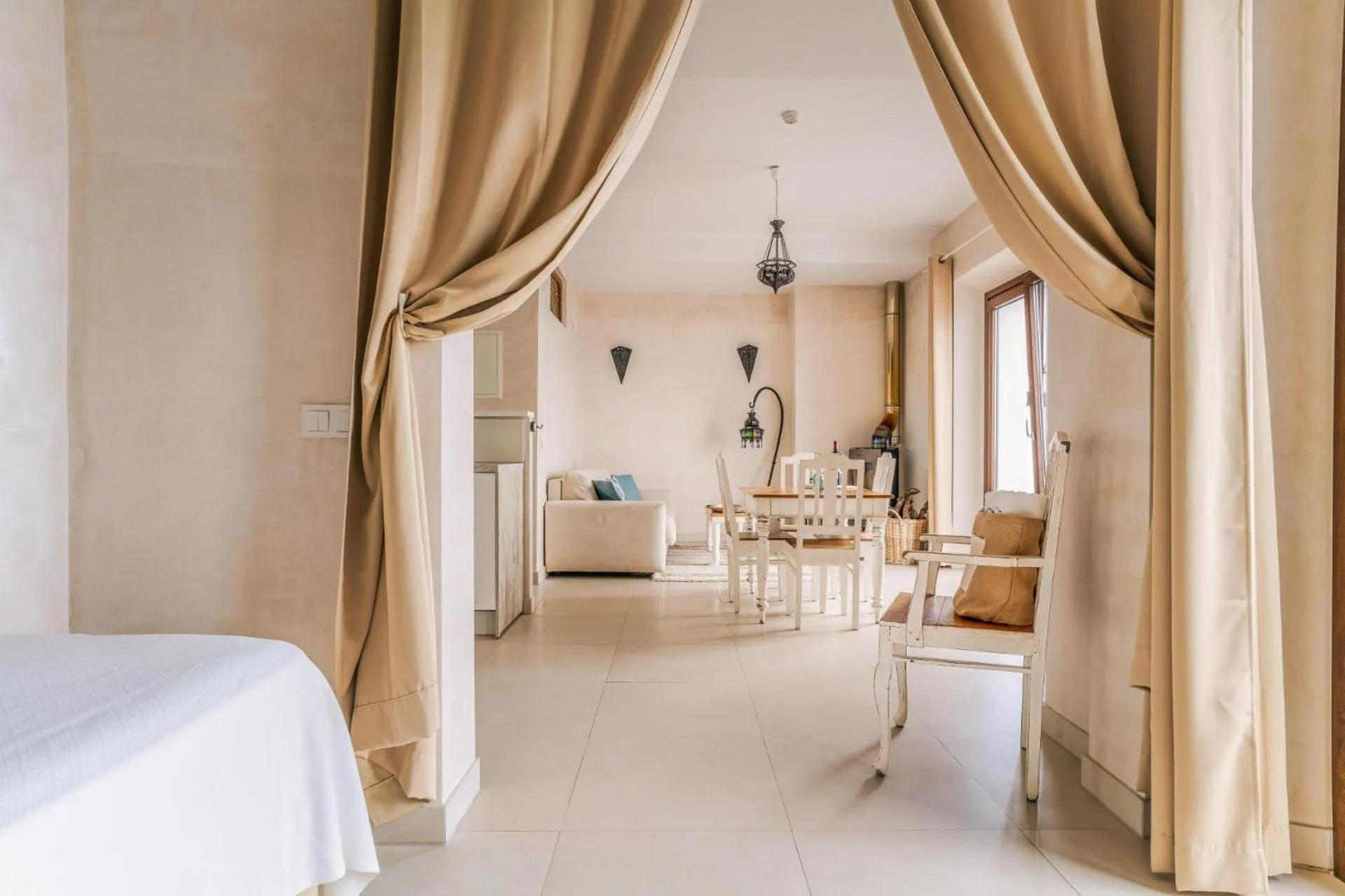 Bed in Apartamentos La Residencia Tarifa