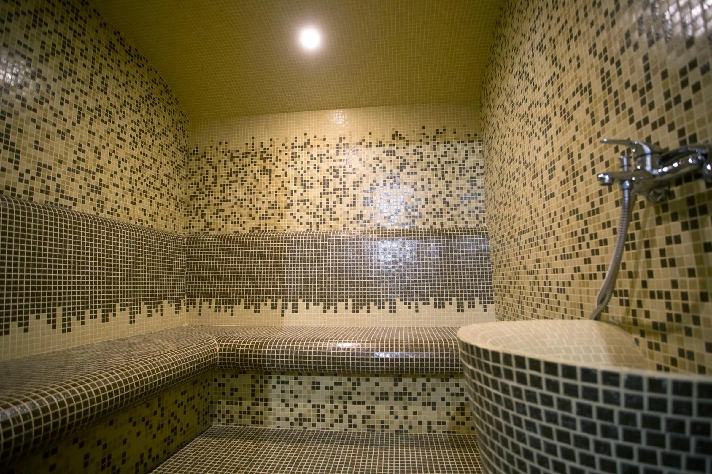 Steam room in Family Prim Hotel