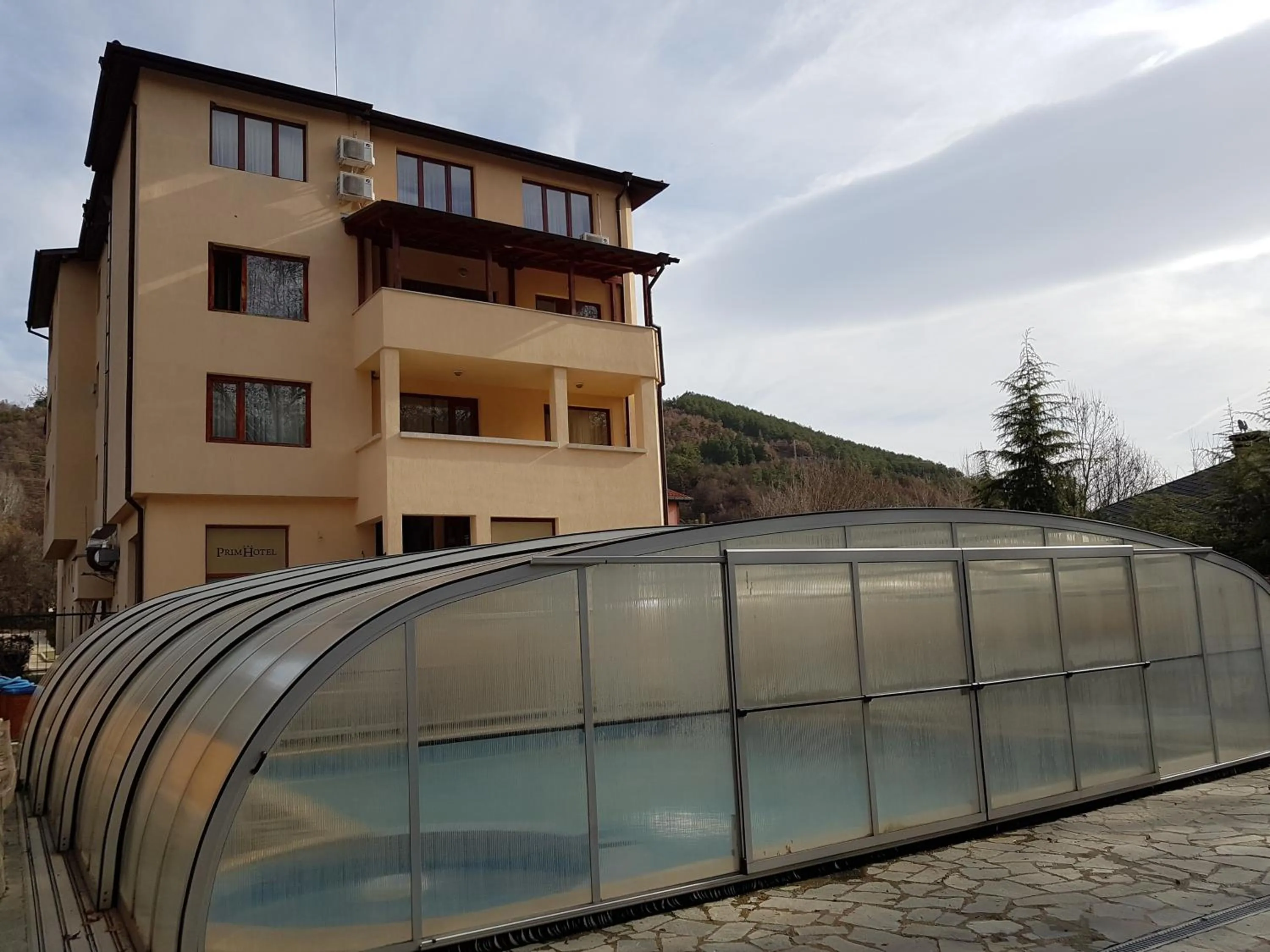 Property building in Family Prim Hotel