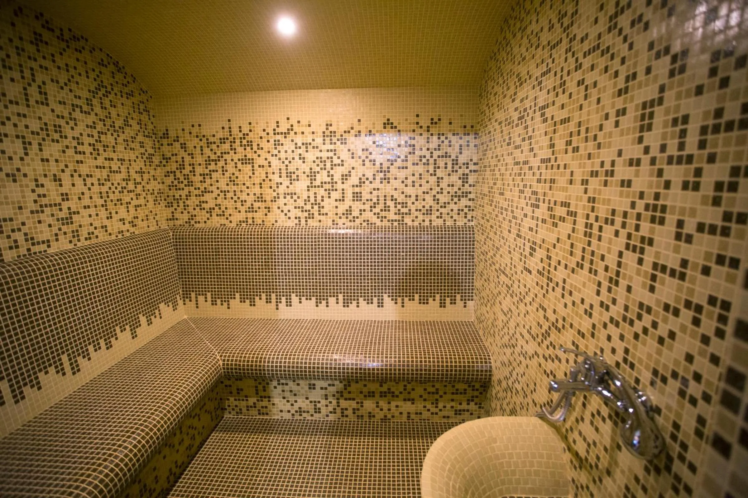 Steam room in Family Prim Hotel