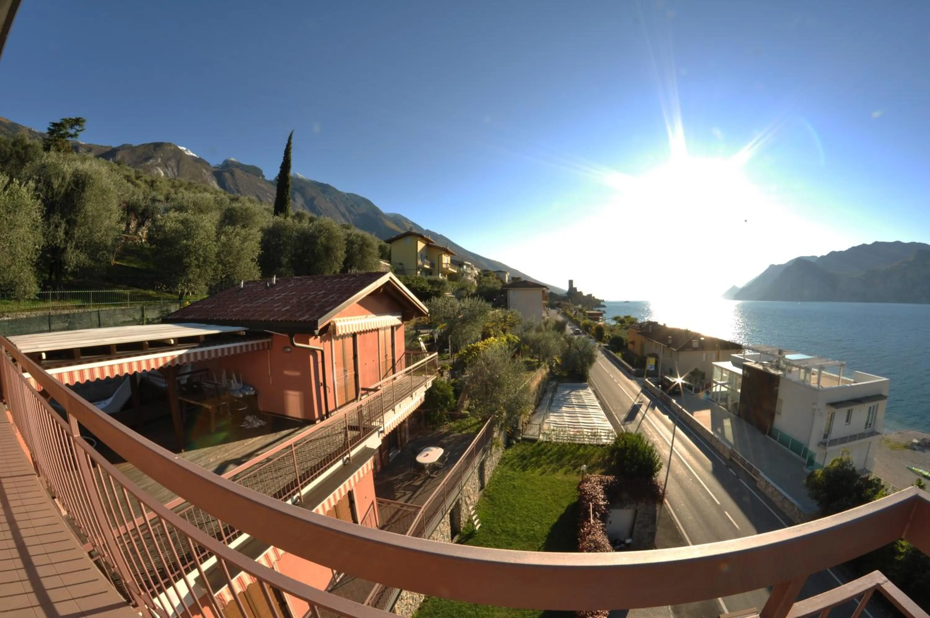 Bird's eye view in Villa Pifferi