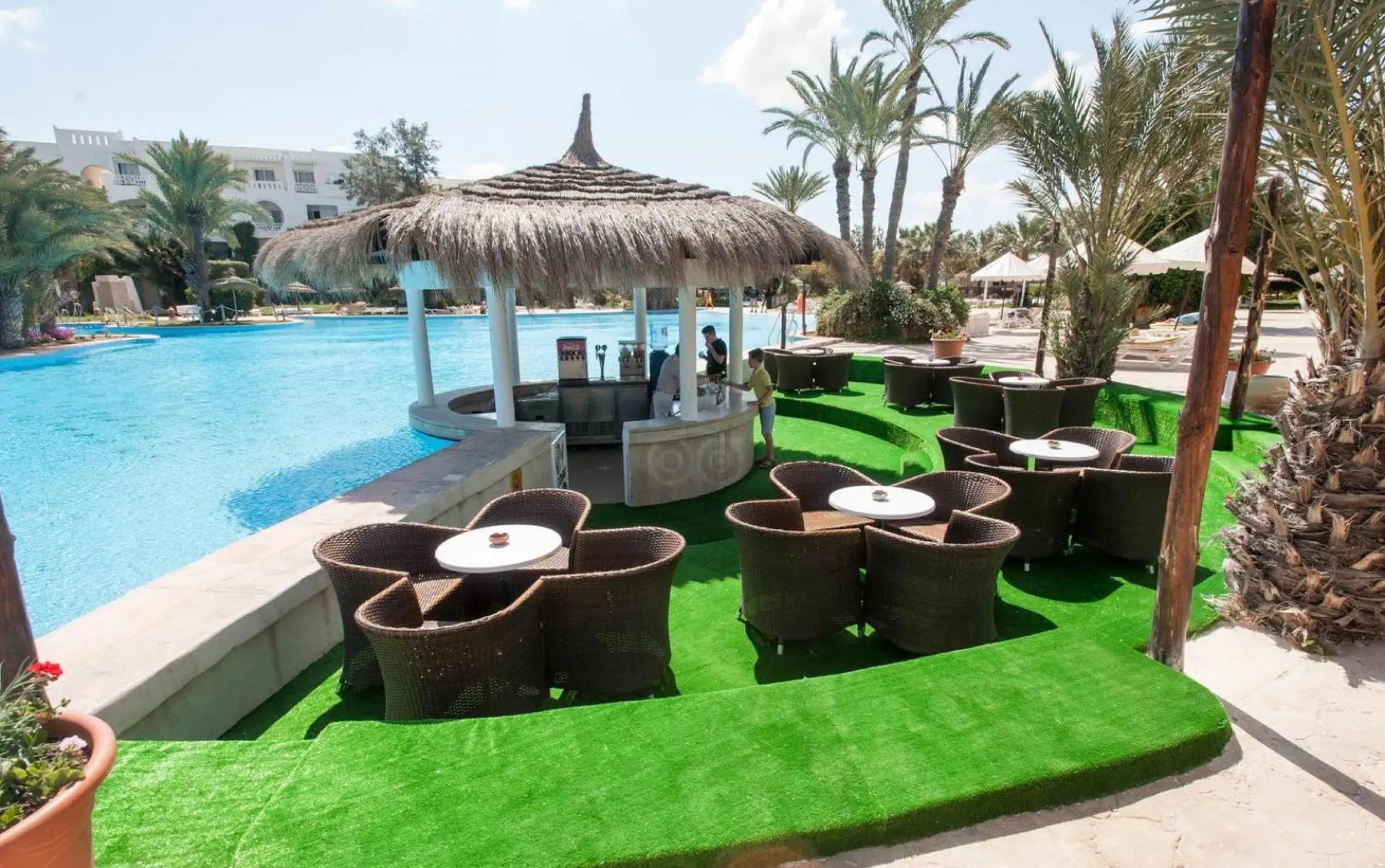 Lounge or bar in Djerba Resort- Families and Couples Only Lounge or bar in Djerba Resort- Families and Couples Only