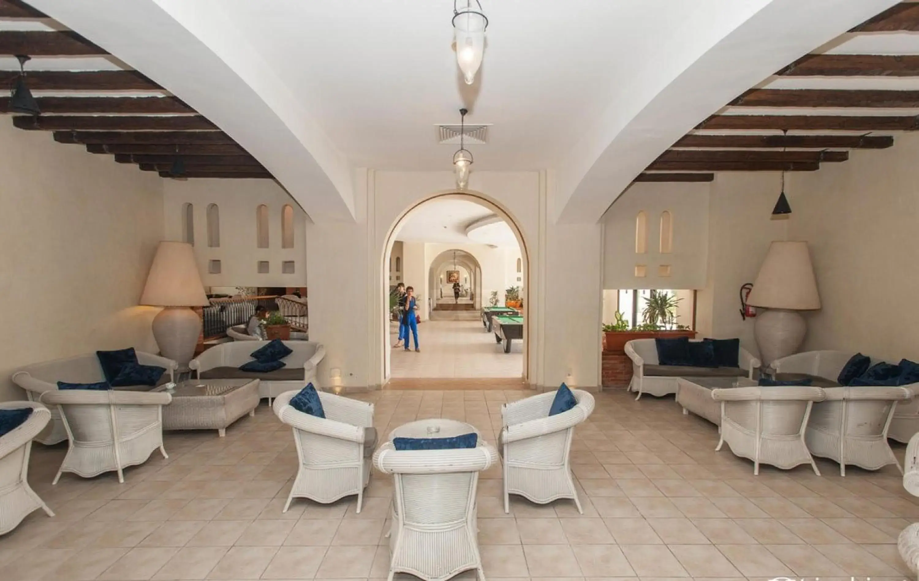 Lobby or reception in Djerba Resort- Families and Couples Only Lobby or reception in Djerba Resort- Families and Couples Only