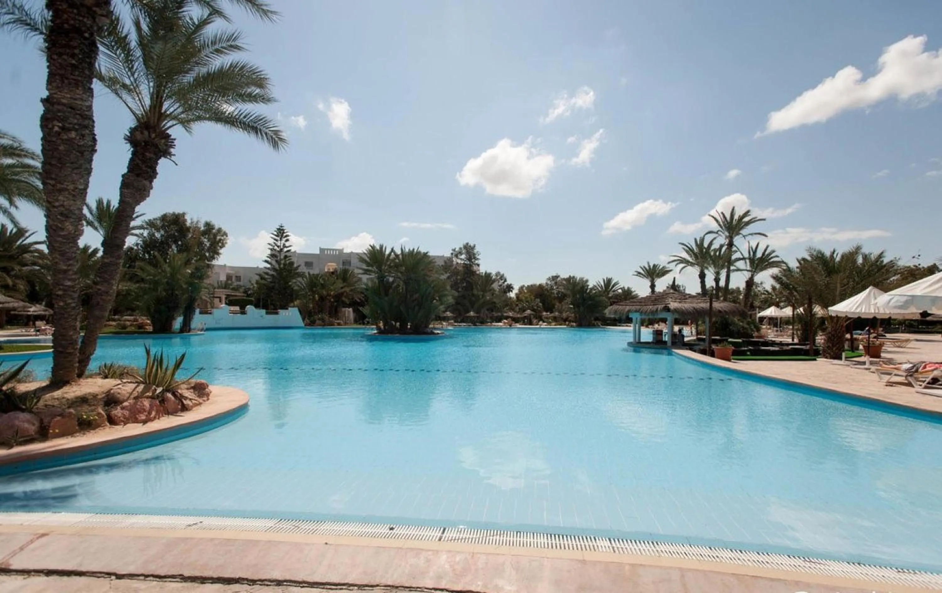 Swimming pool in Djerba Resort- Families and Couples Only