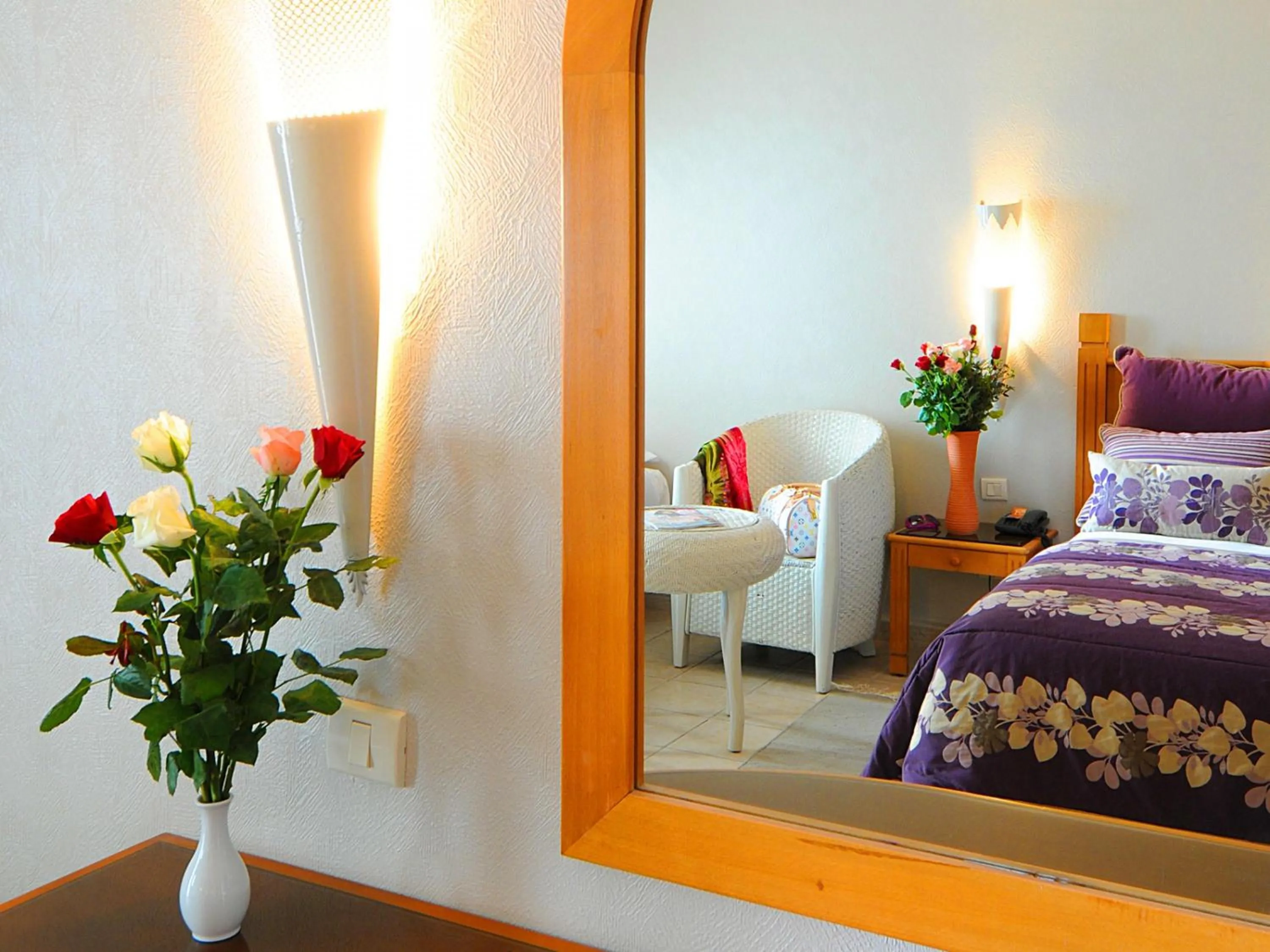 Decorative detail, Bed in Djerba Resort- Families and Couples Only