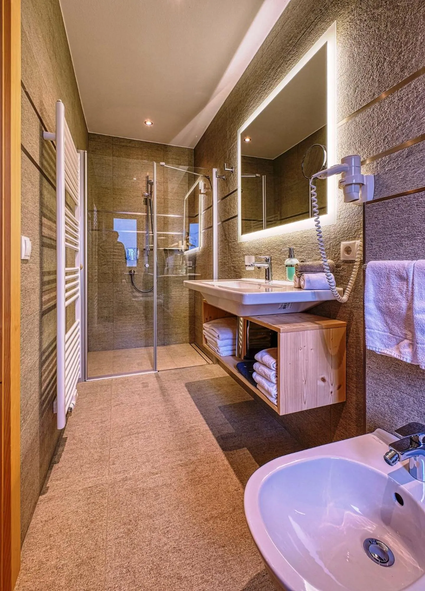 Bathroom in Garni Appartments Helvetia