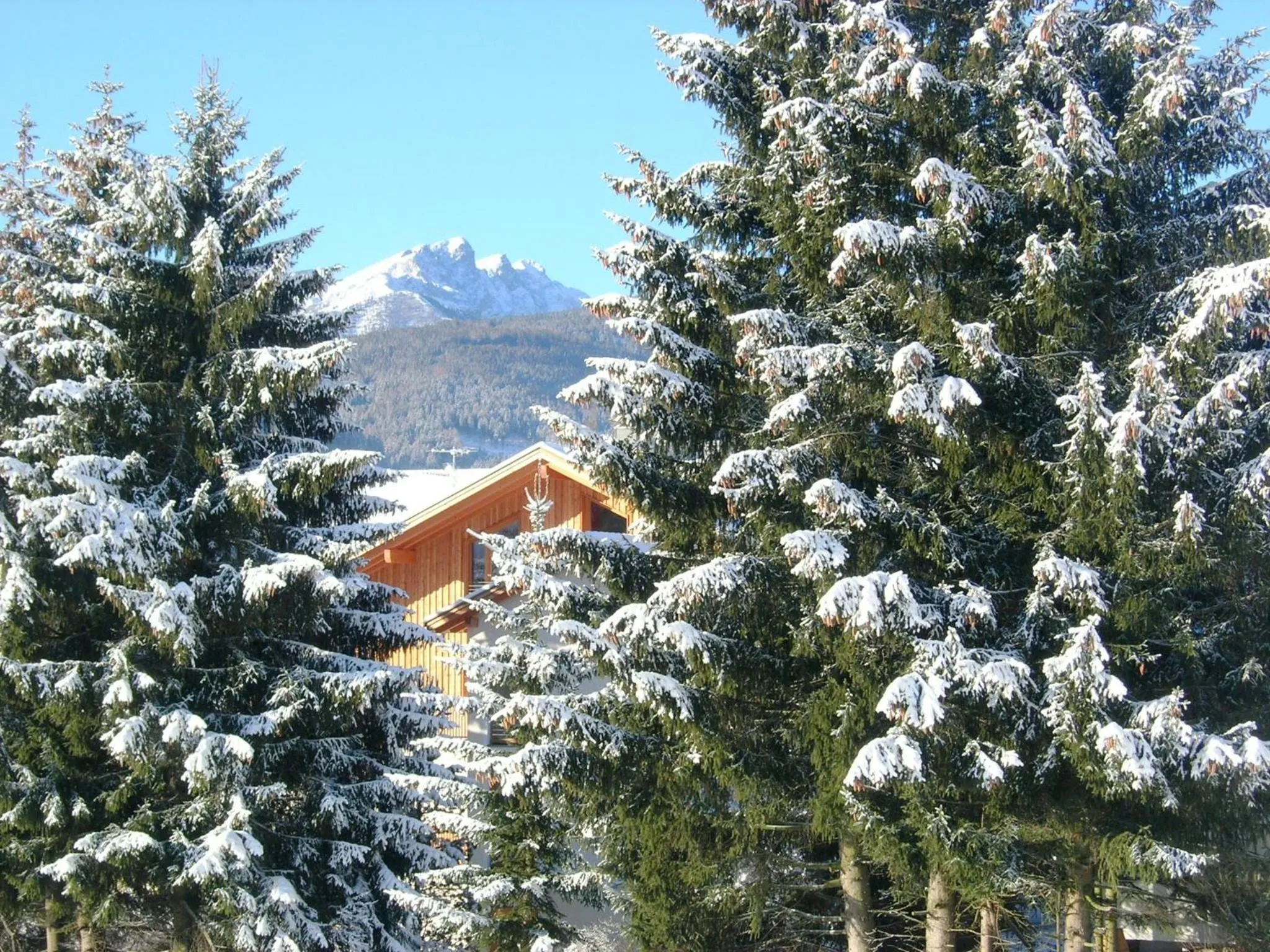 Natural landscape in Garni Appartments Helvetia