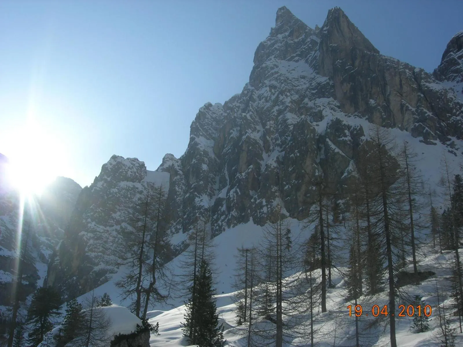 Skiing in Garni Appartments Helvetia