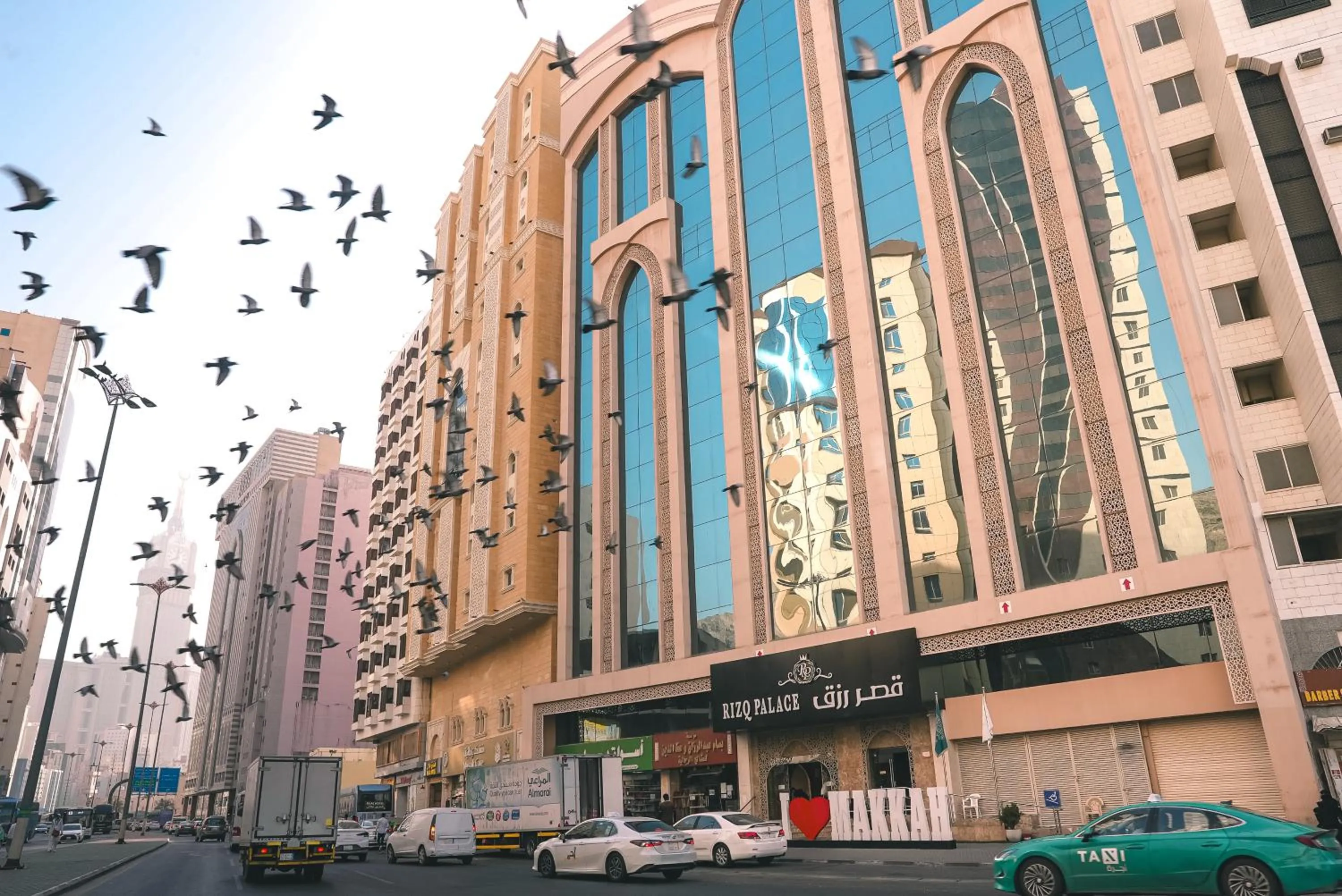 Property building in Rizq Palace Hotel Makkah