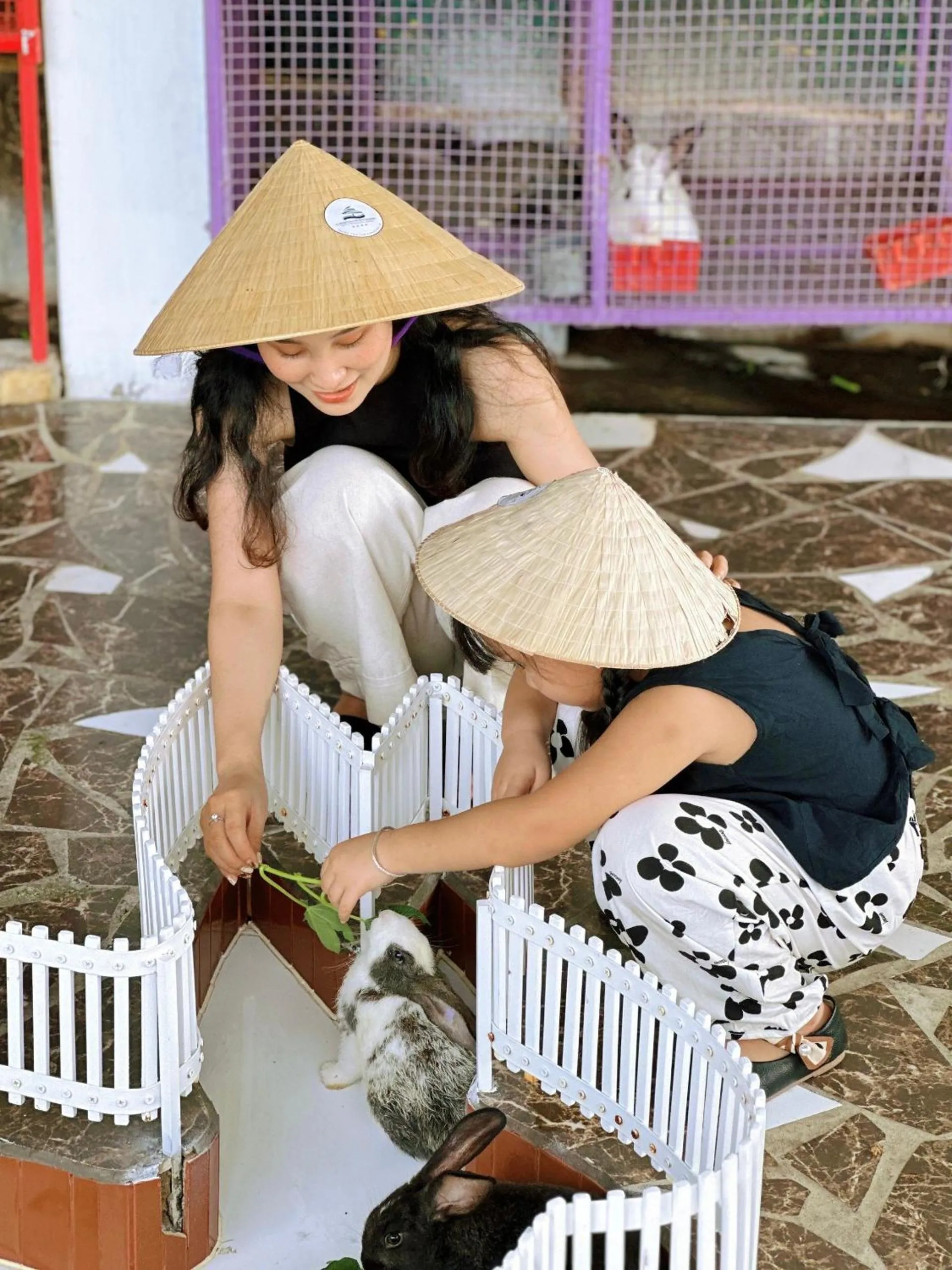 young children in Carmelina Beach Resort Ho Tram