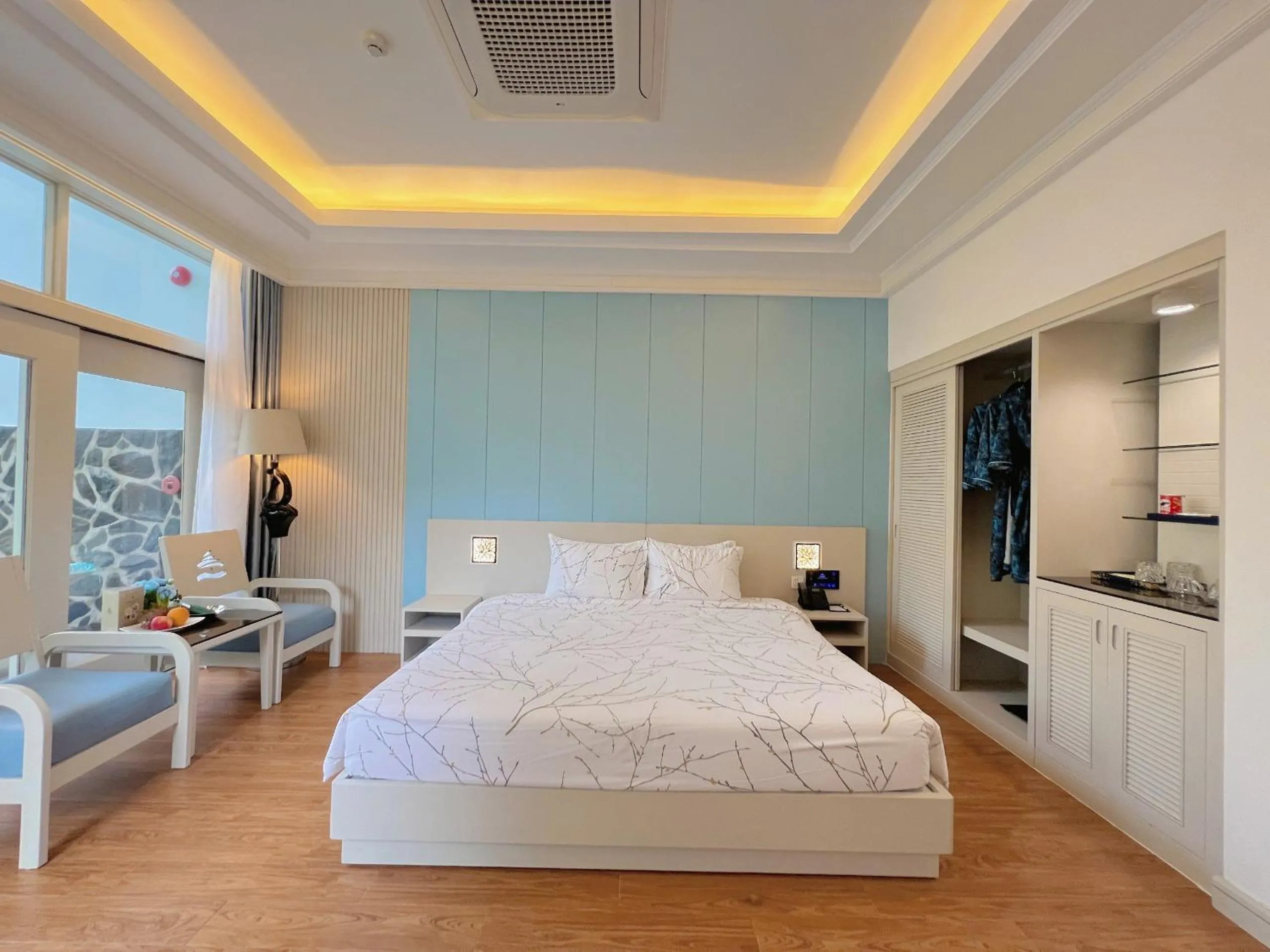 Bed in Carmelina Beach Resort Ho Tram