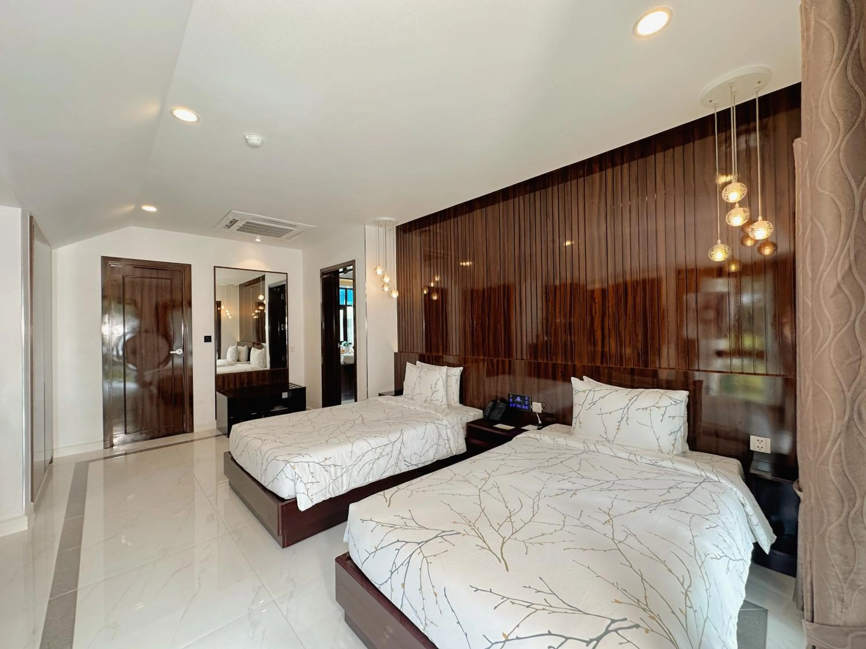 Bed in Carmelina Beach Resort Ho Tram