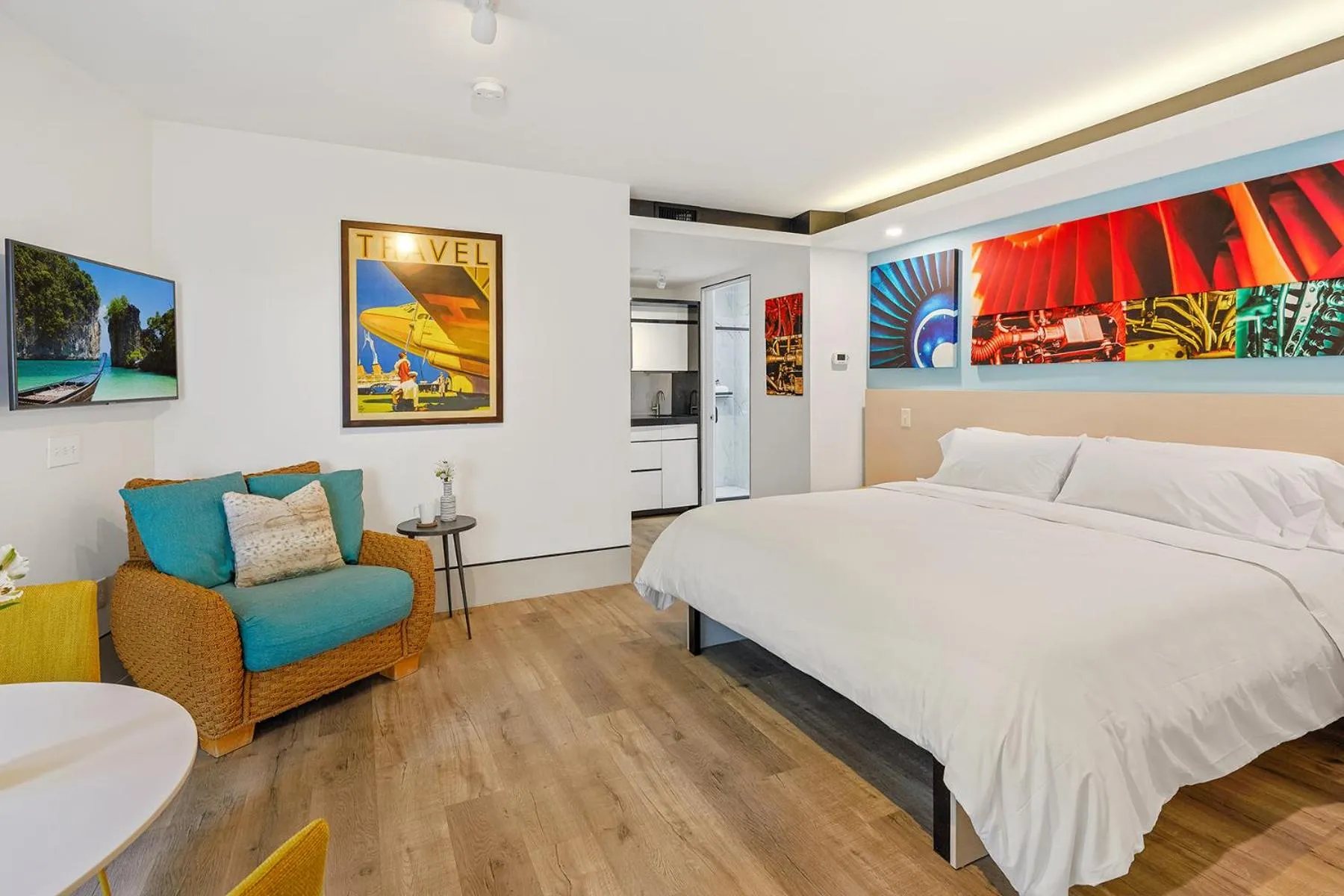 Photo of the whole room, Bed in Ocean Treasure Beachside Suites