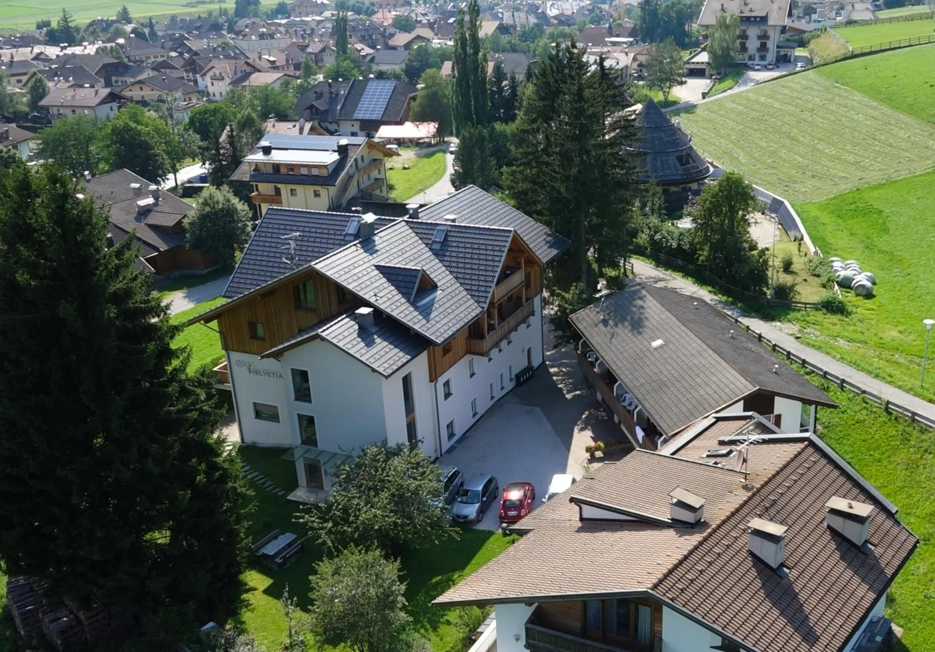 Bird's eye view in Appartments Helvetia