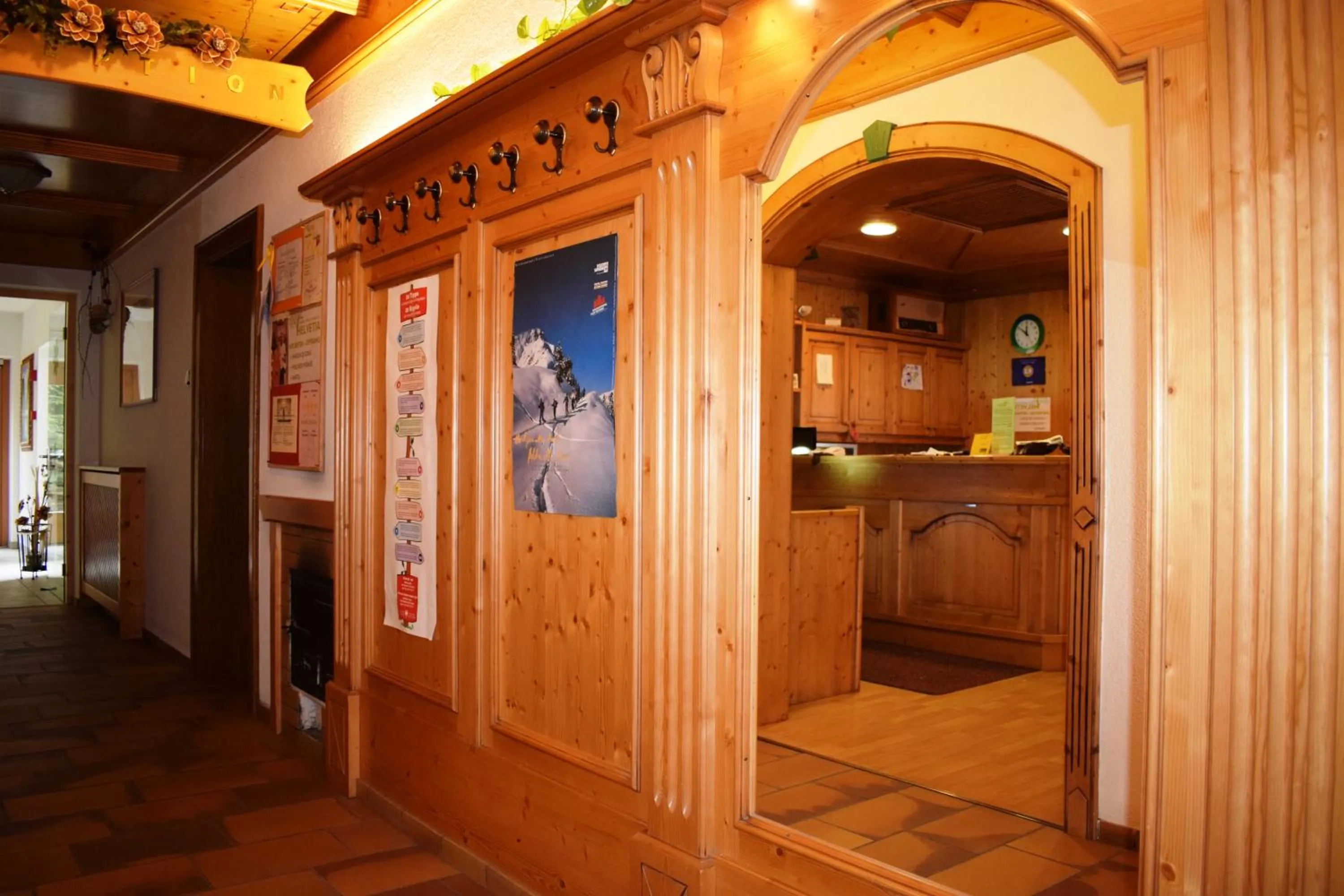 Lobby or reception in Appartments Helvetia
