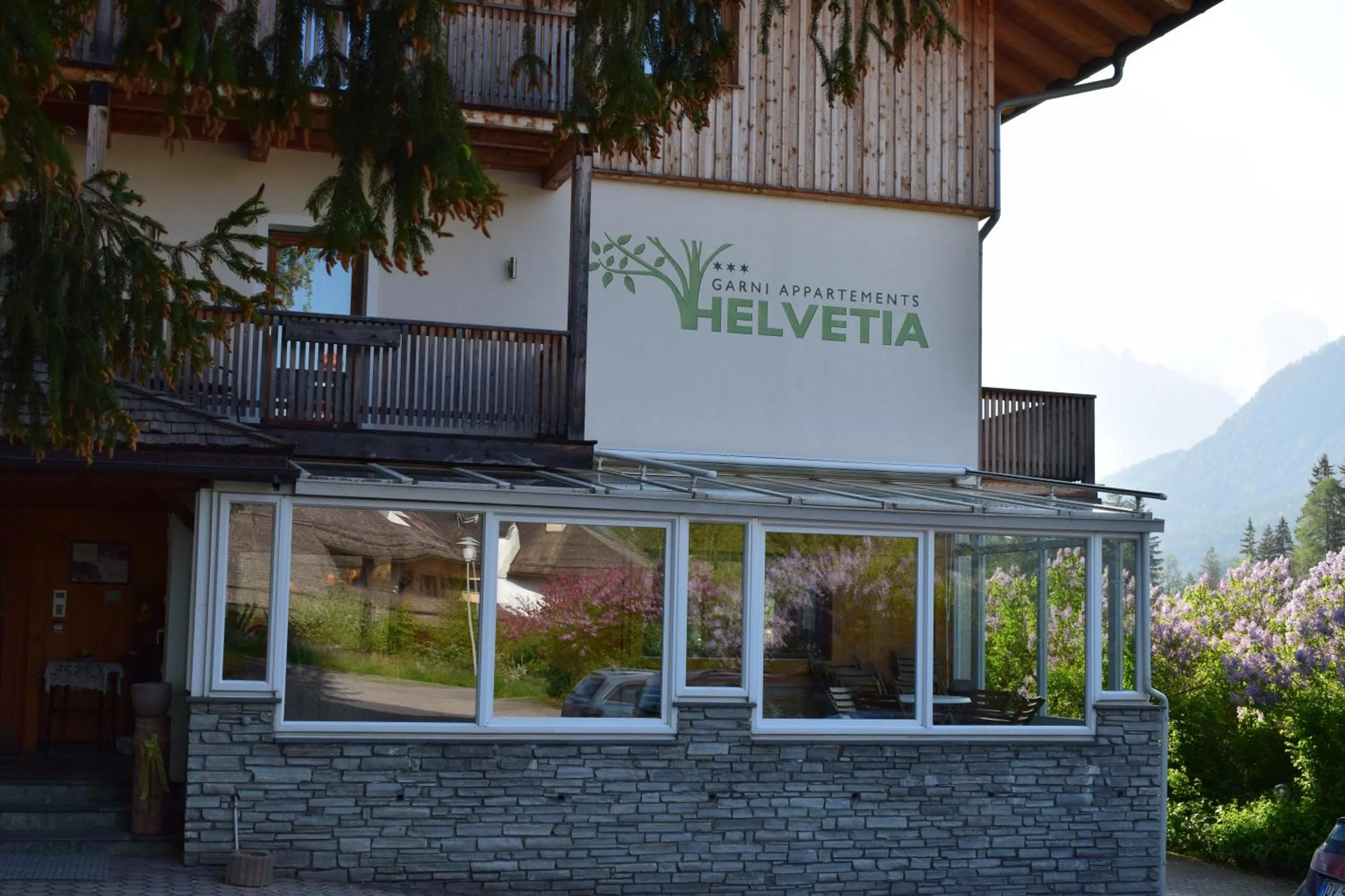 Balcony/Terrace in Appartments Helvetia