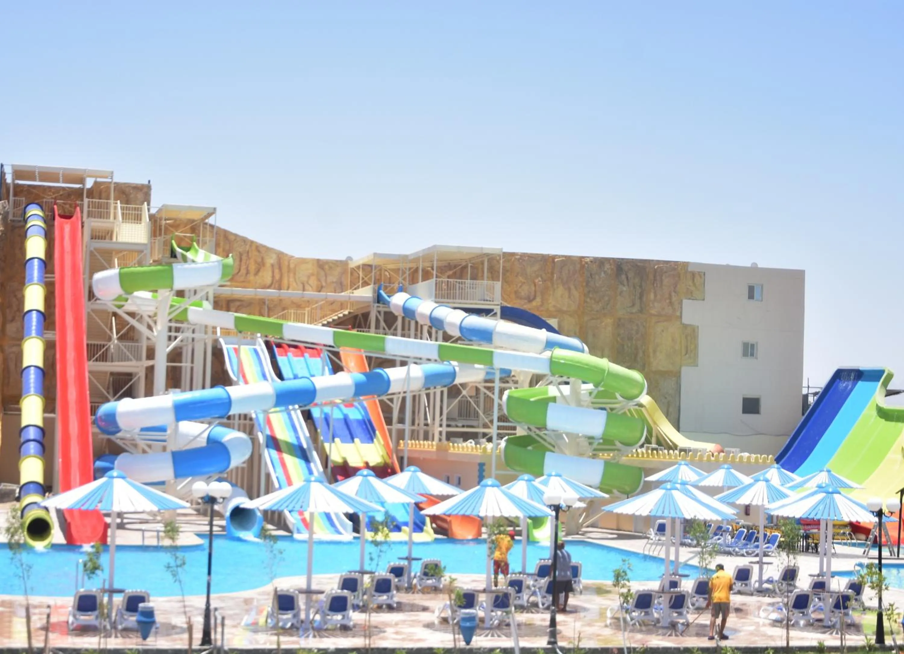 Aqua park in AMC Royal Hotel & Spa