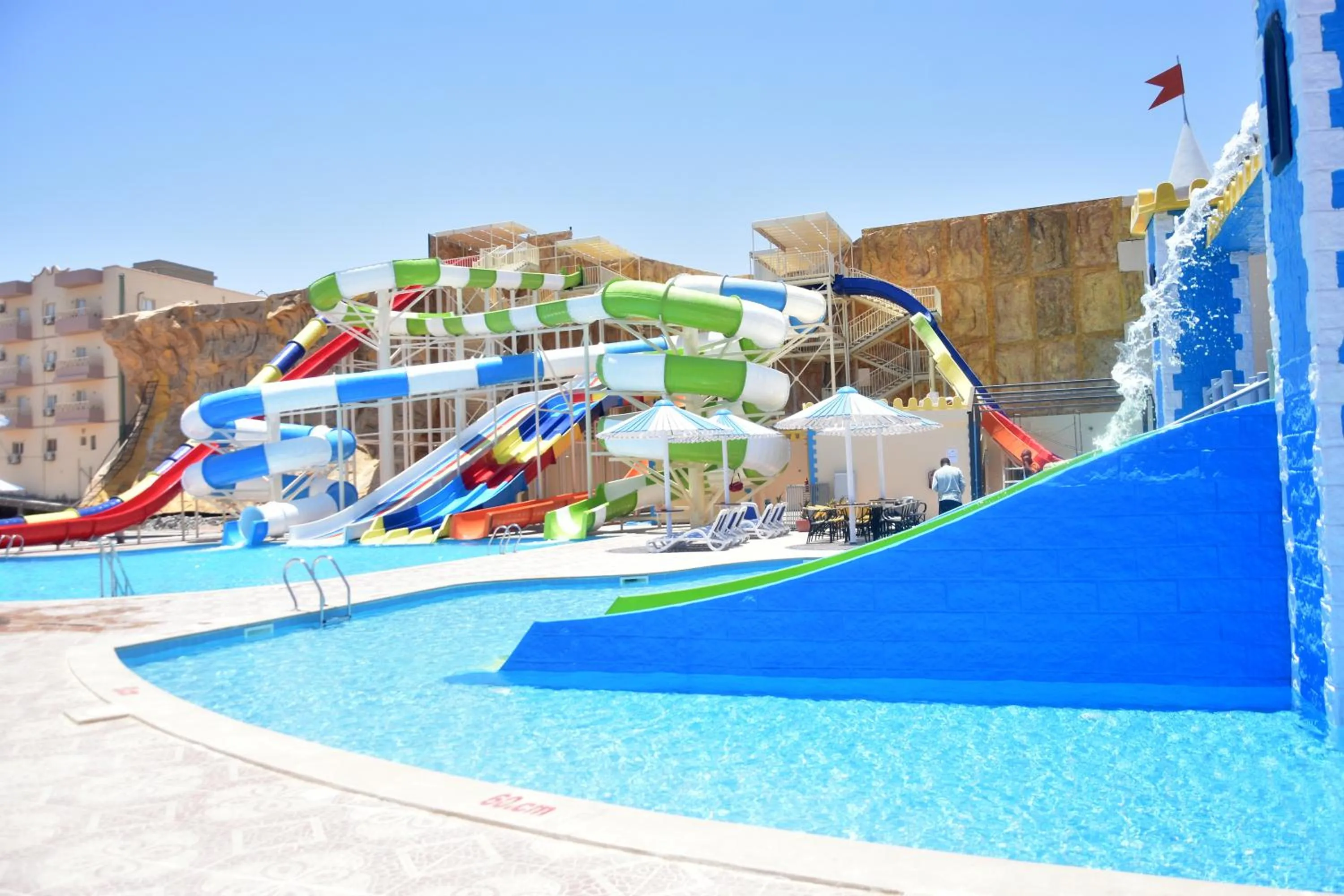 Aqua park in AMC Royal Hotel & Spa
