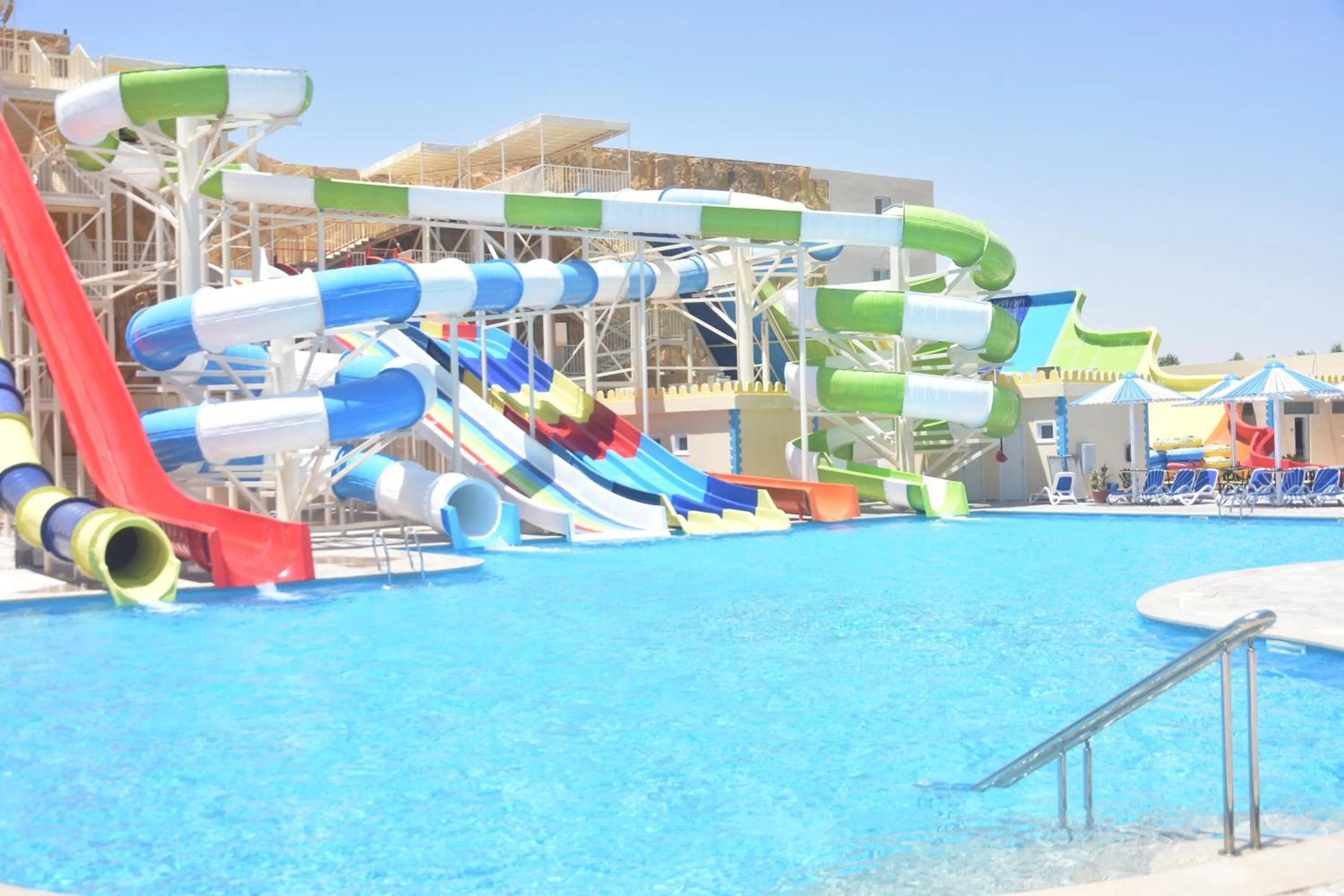 Aqua park in AMC Royal Hotel & Spa