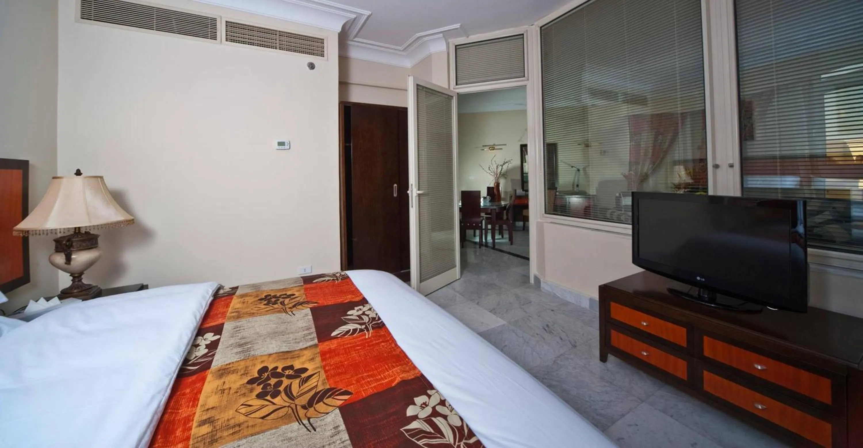 Bedroom, Bed in AMC Royal Hotel & Spa