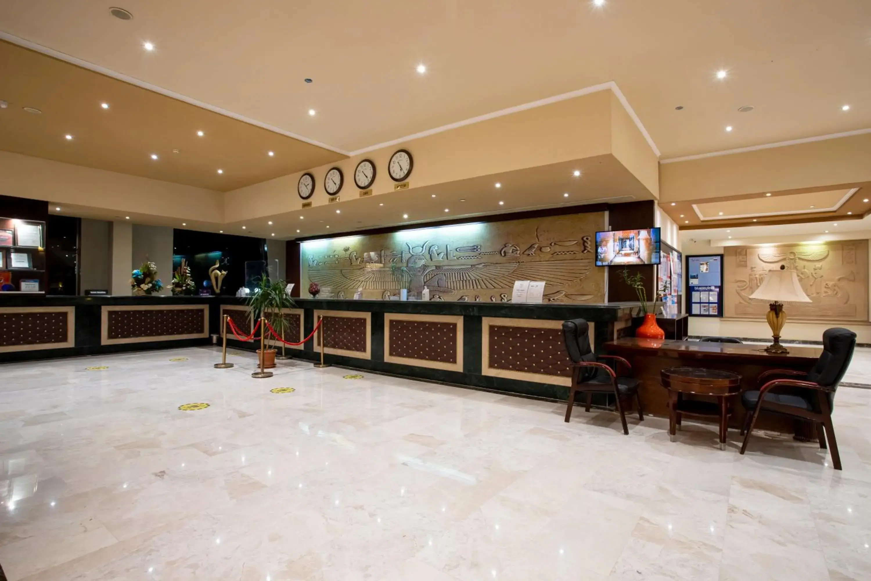 Lobby or reception in AMC Royal Hotel & Spa Lobby or reception in AMC Royal Hotel & Spa