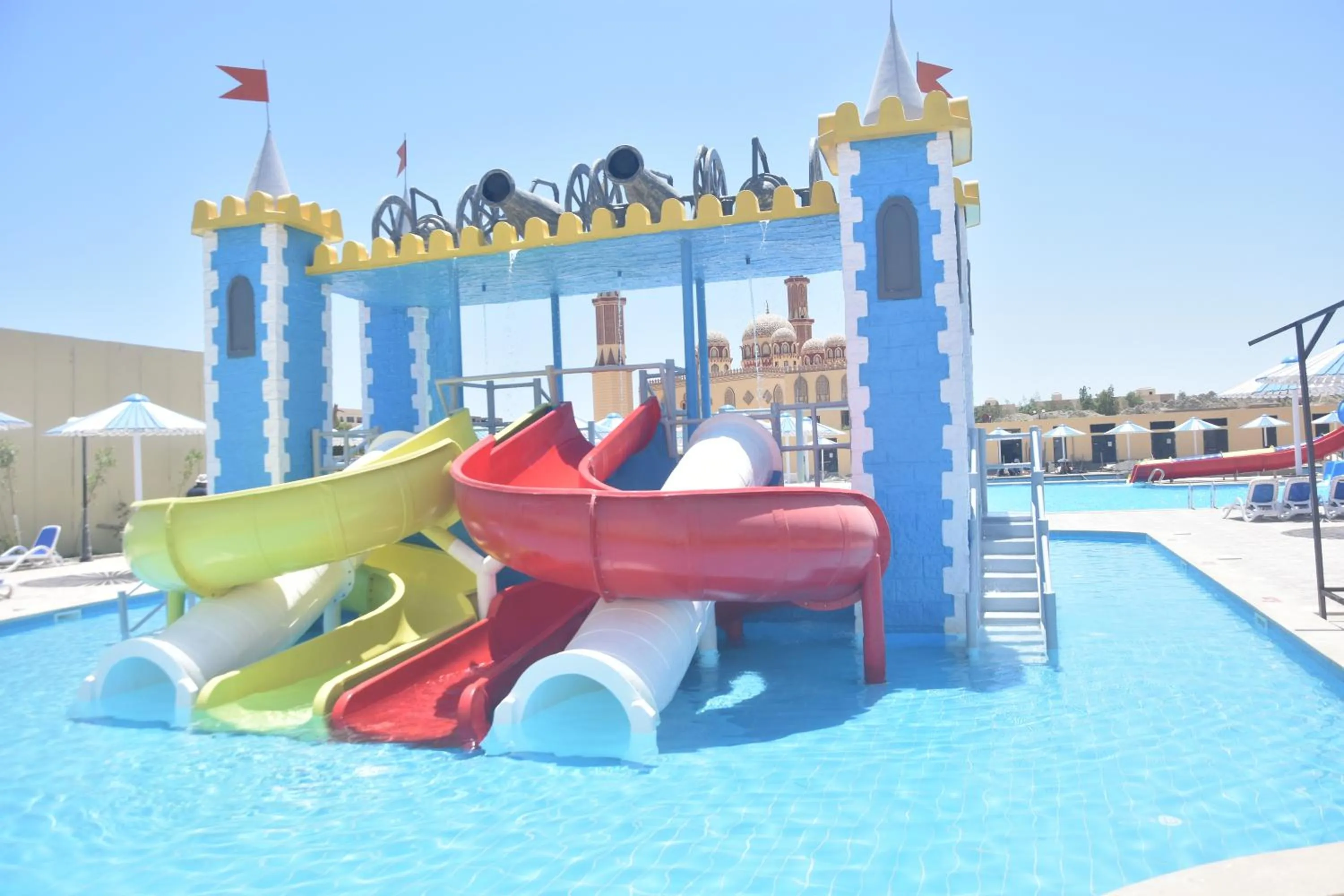 Aqua park in AMC Royal Hotel & Spa