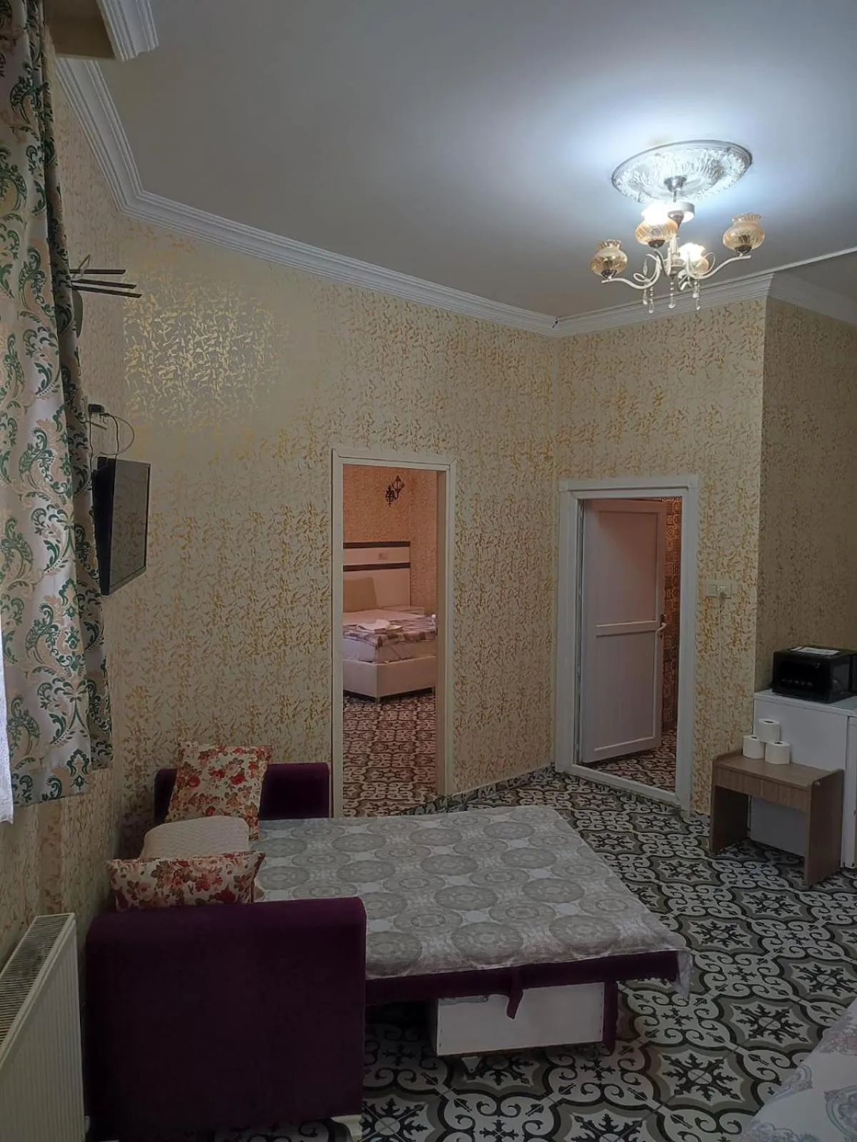 Bed in Old City Pansiyon