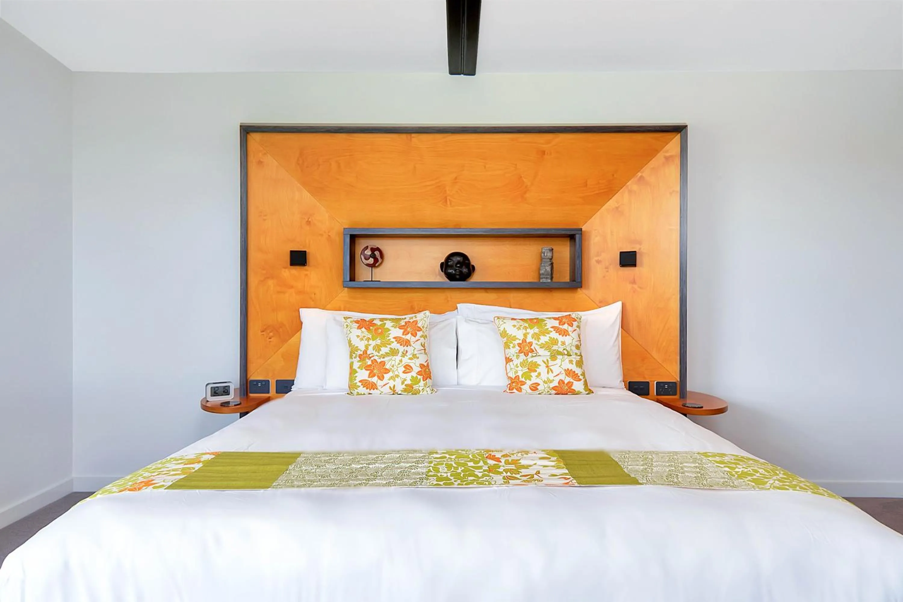 Bed in Hotel California Road at Inkwell Wines