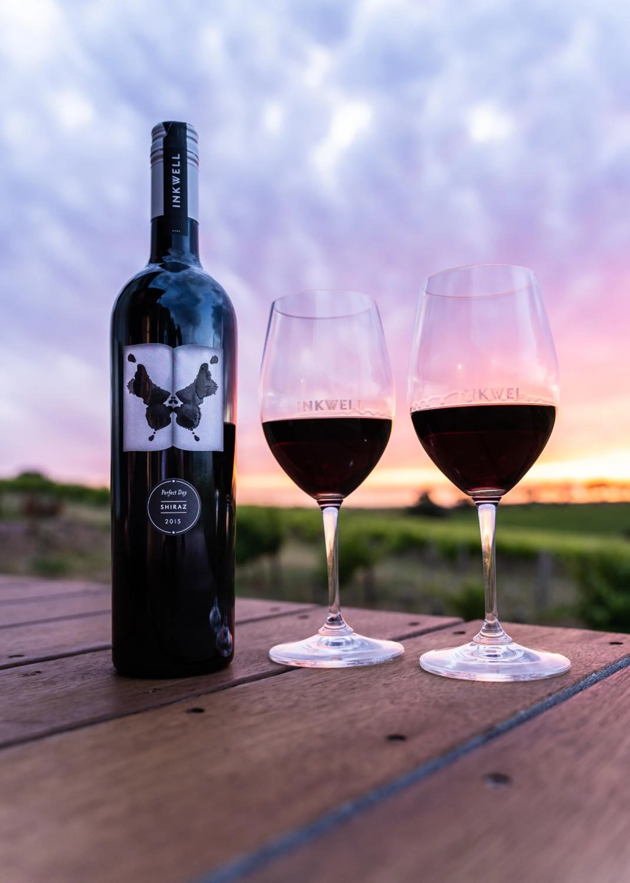 Property logo or sign in Hotel California Road at Inkwell Wines