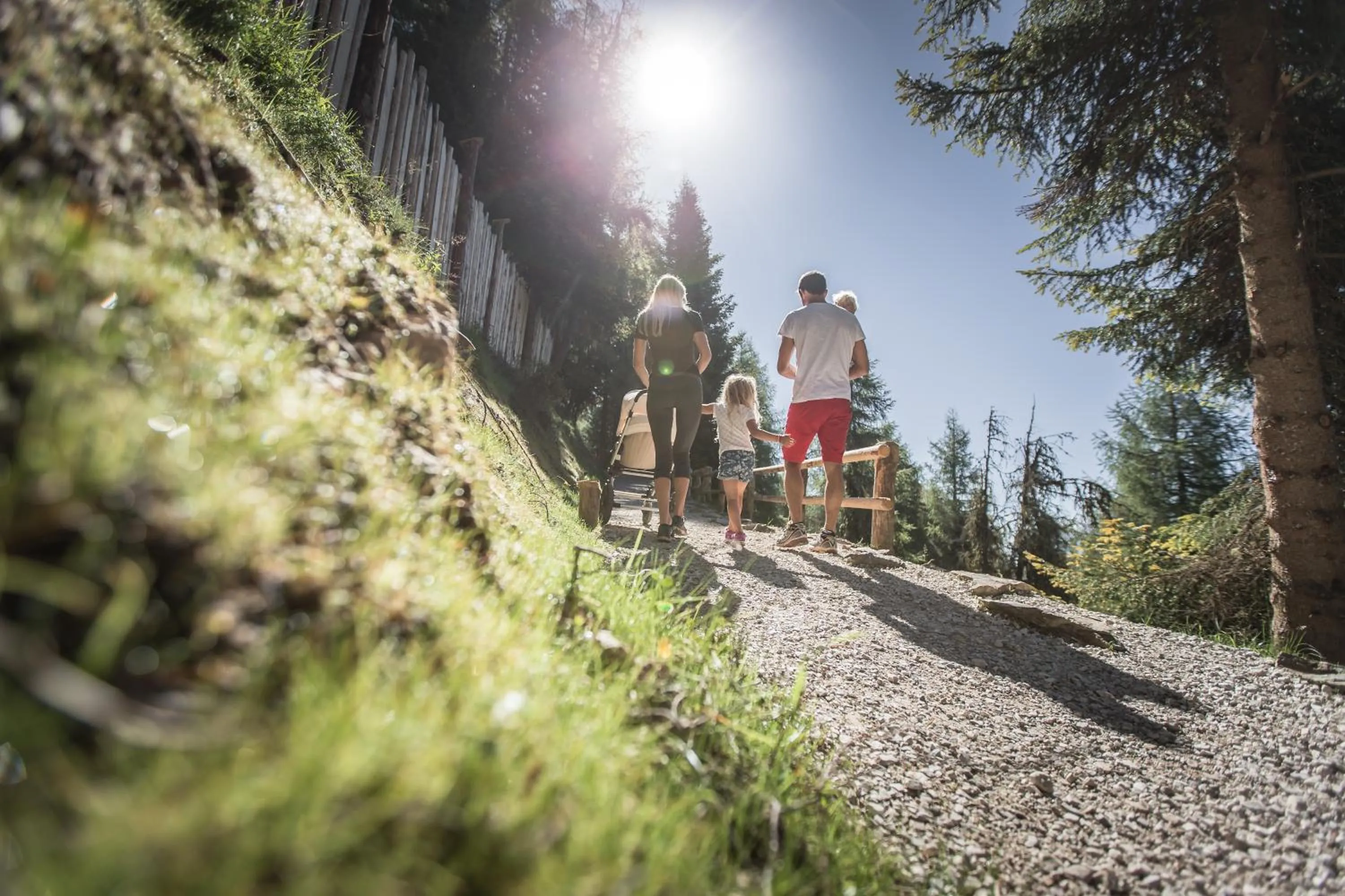 Hiking in Hotel Mondschein