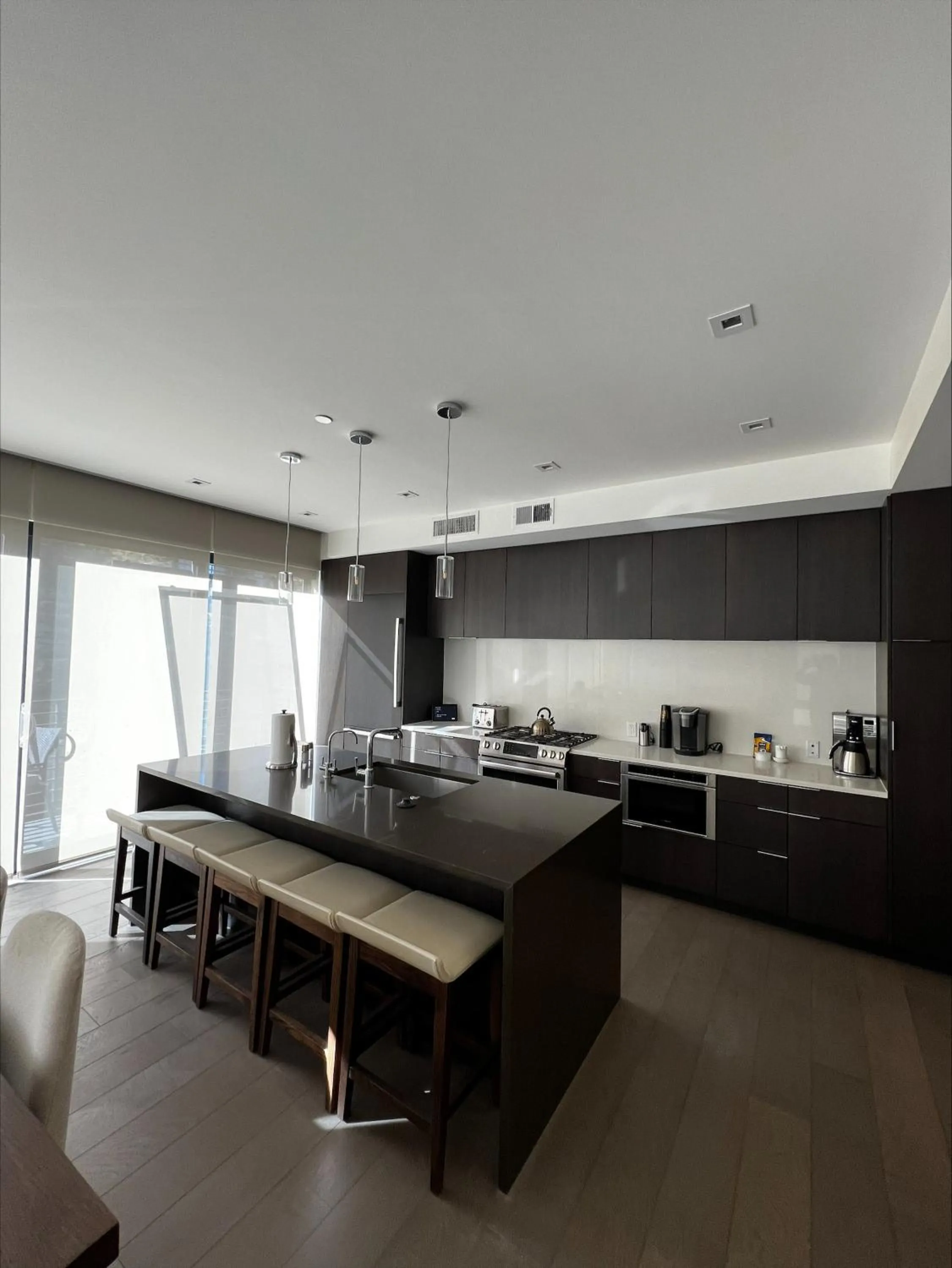 Communal kitchen in Lift Park City Condominiums