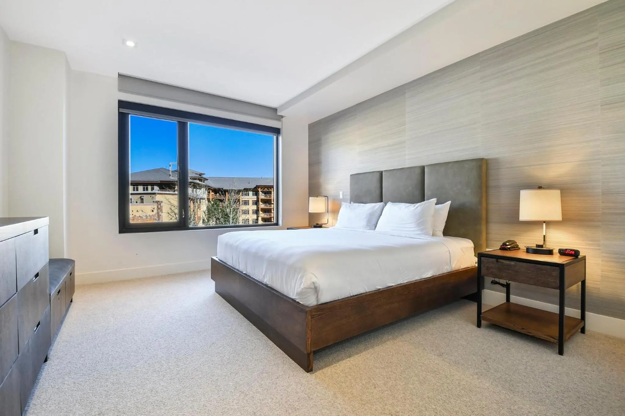 Bedroom, Bed in Lift Park City Condominiums