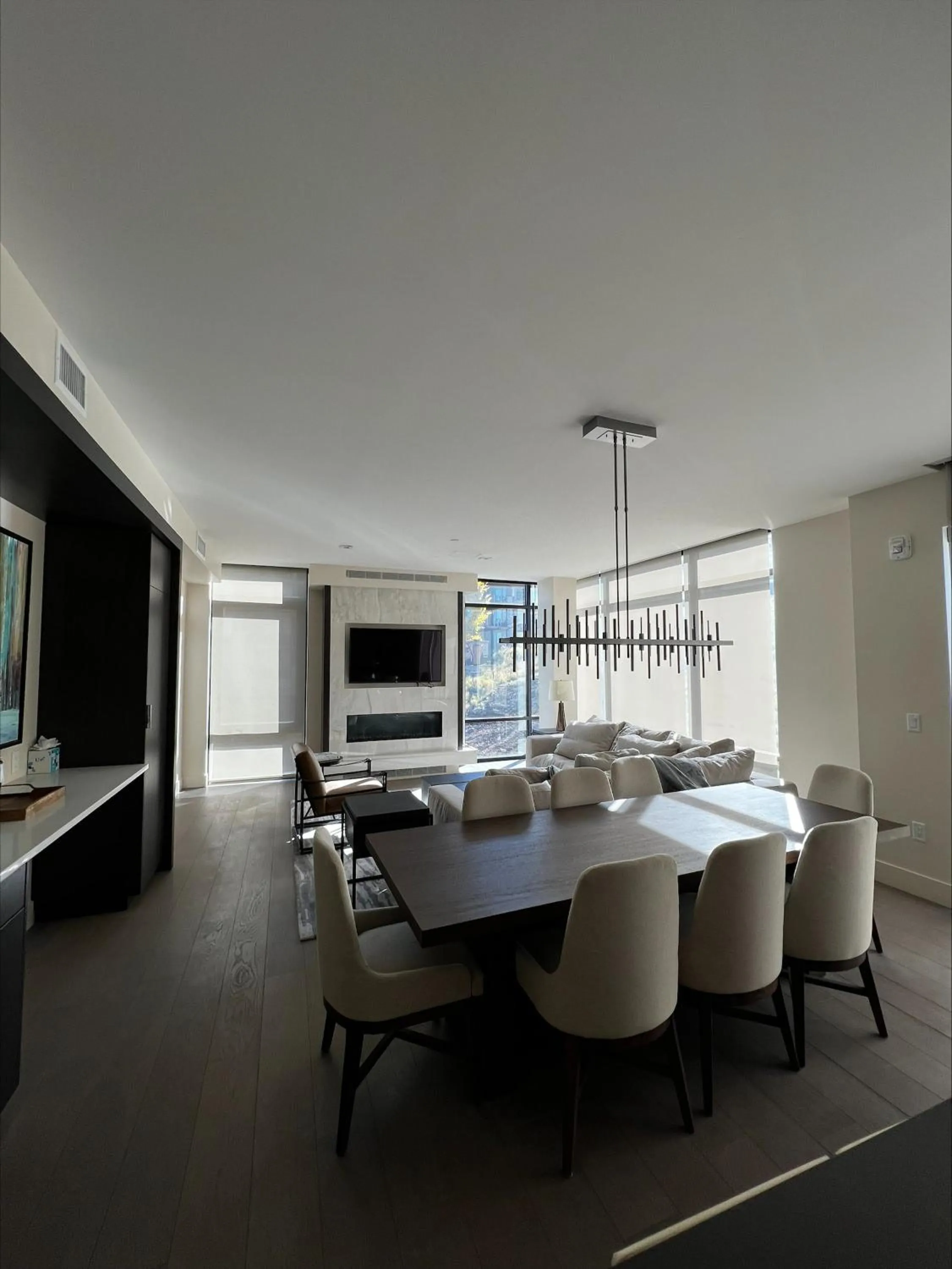 Communal kitchen in Lift Park City Condominiums