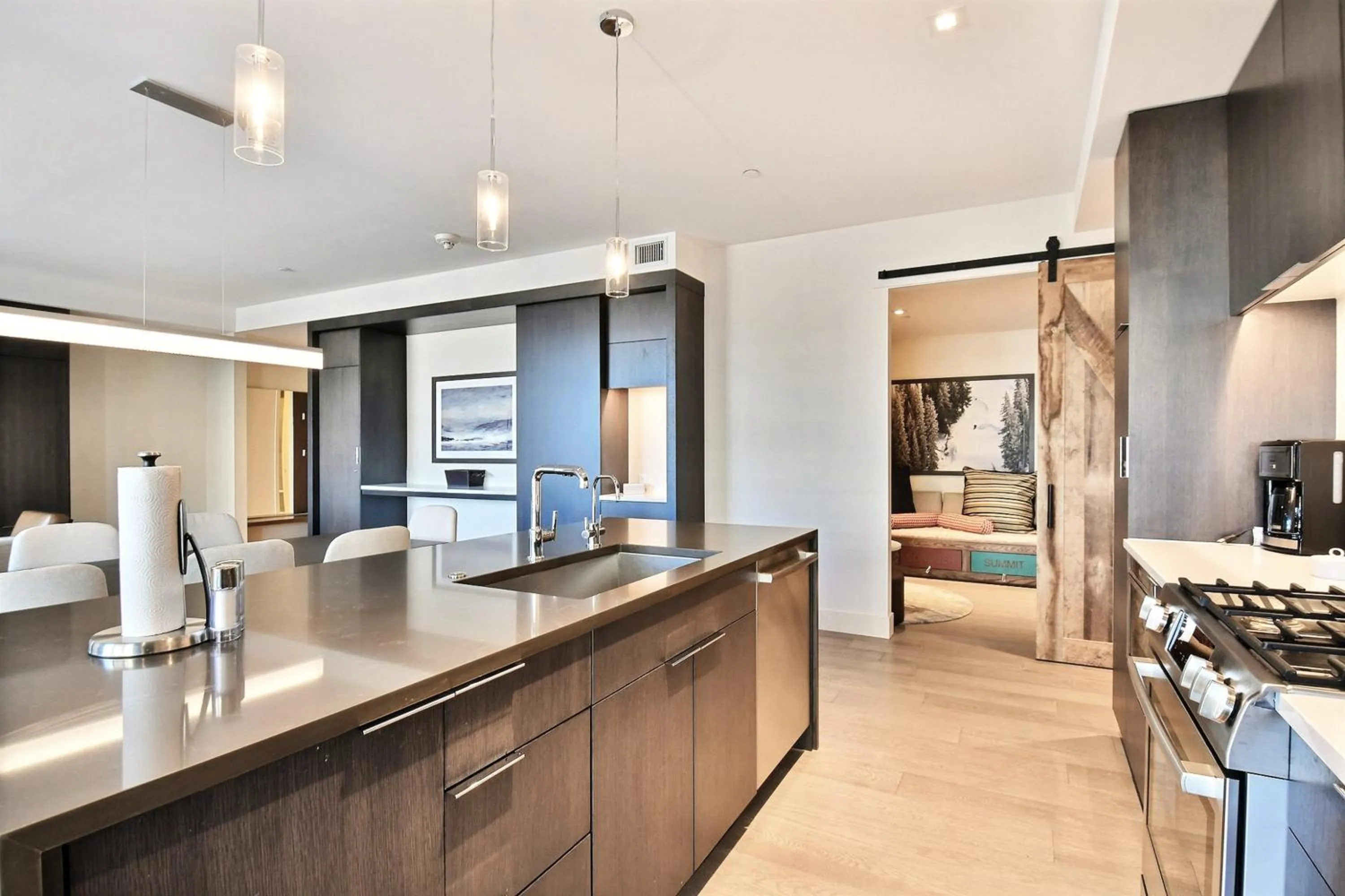 Kitchen or kitchenette in Lift Park City Condominiums