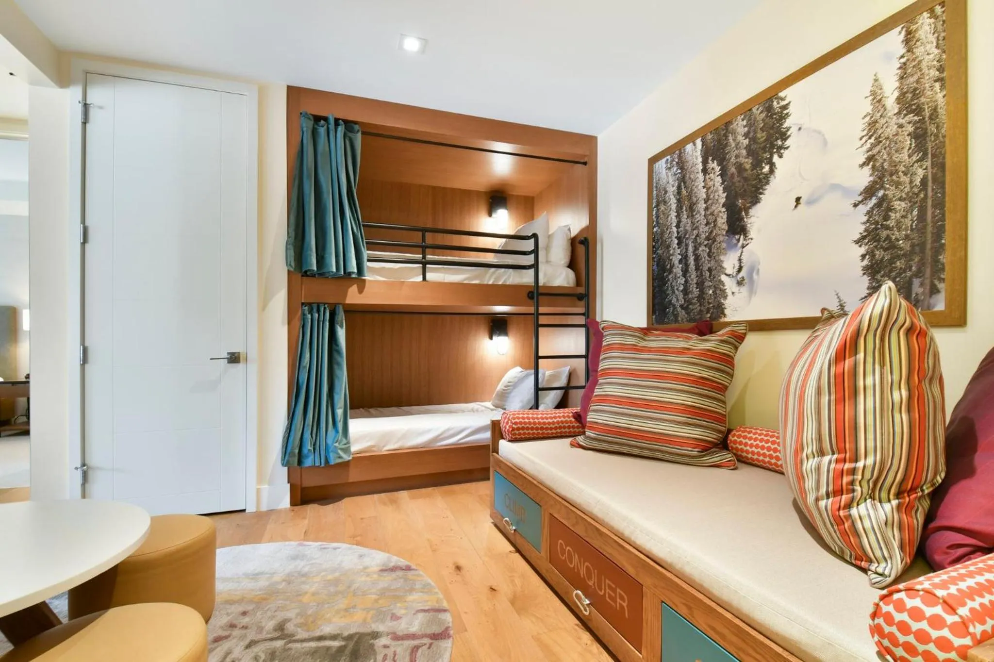 Bedroom in Lift Park City Condominiums