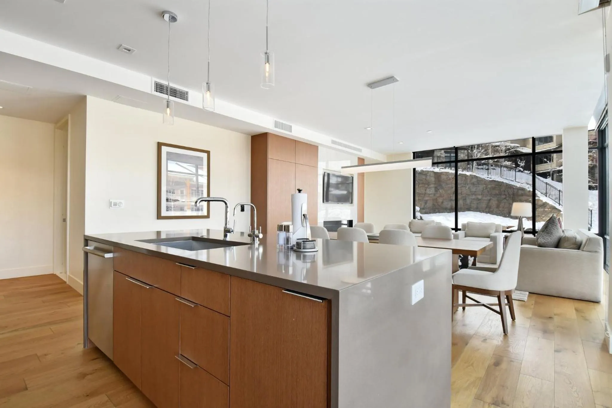 Kitchen or kitchenette in Lift Park City Condominiums