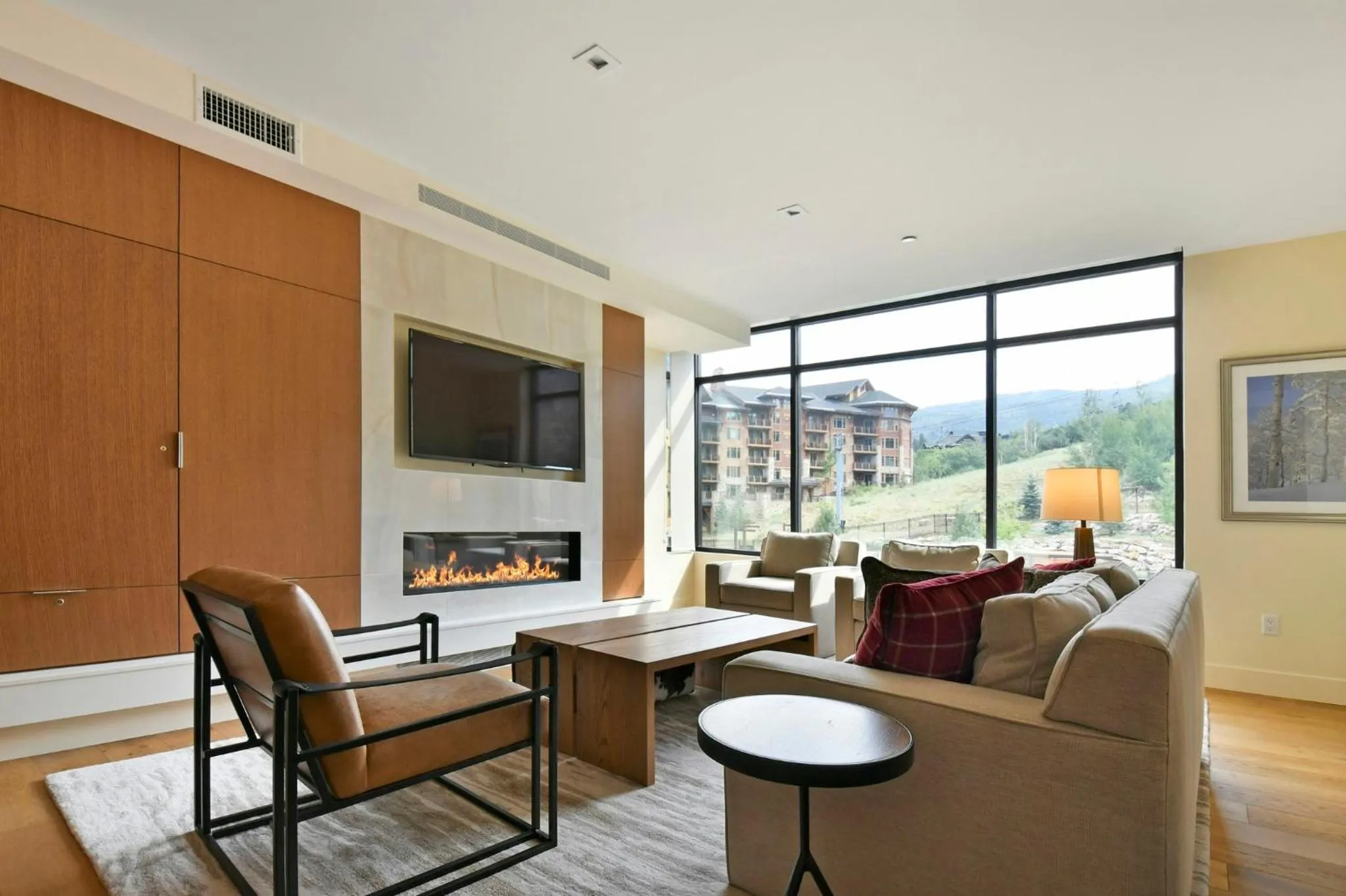 Living room in Lift Park City Condominiums by Vail Resorts