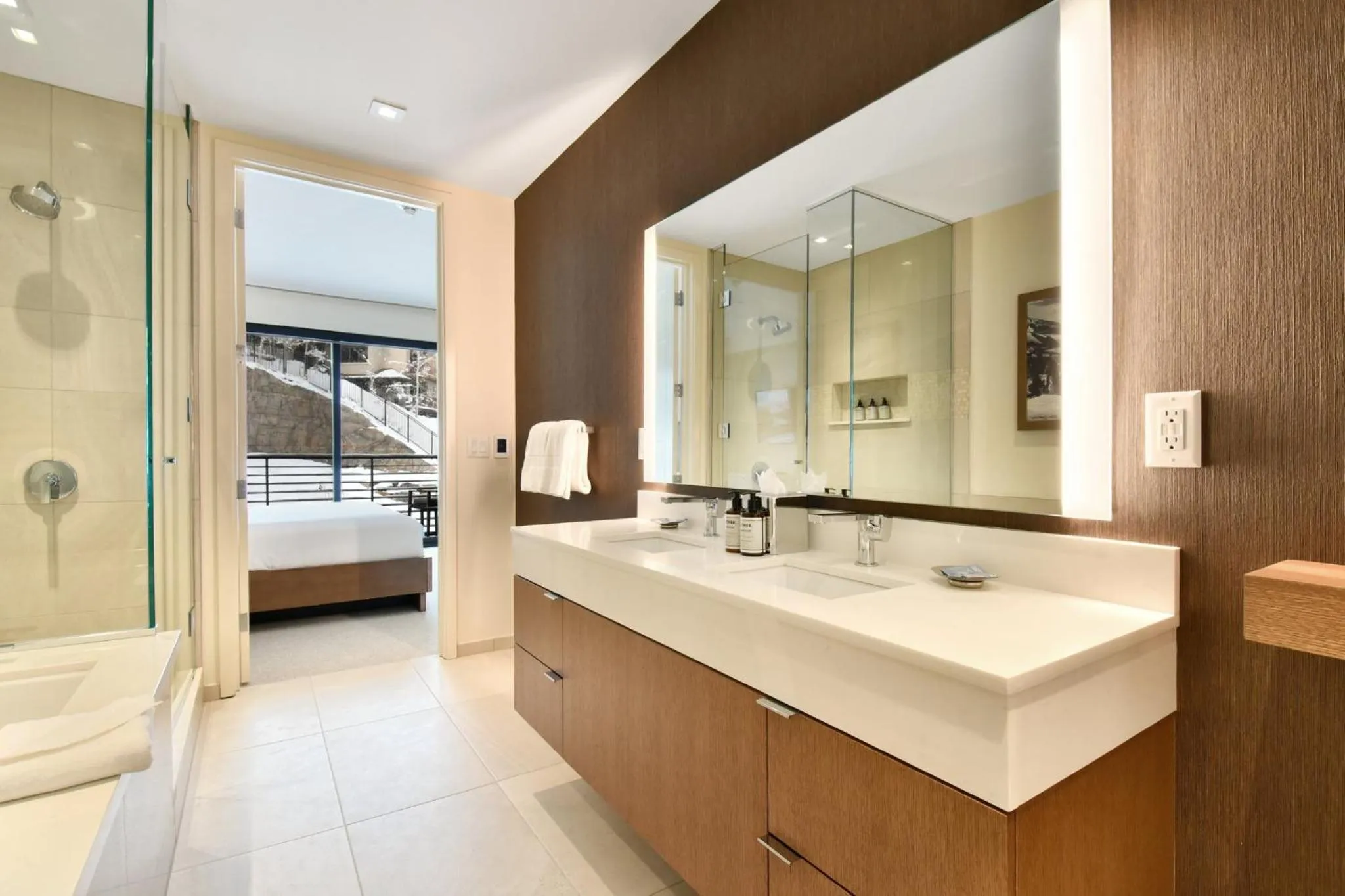 Bathroom, Bed in Lift Park City Condominiums