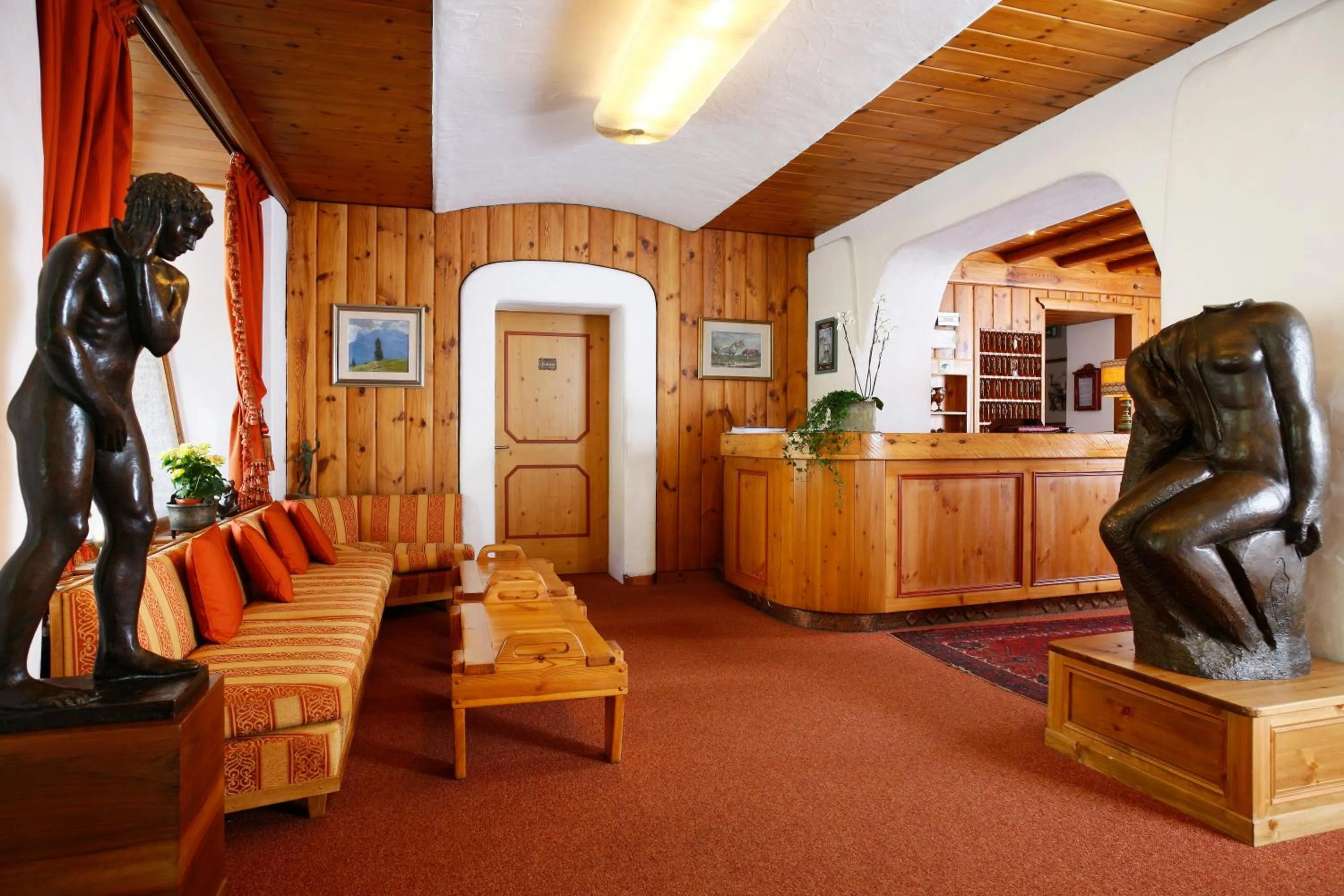 Lobby or reception in Hotel Corona