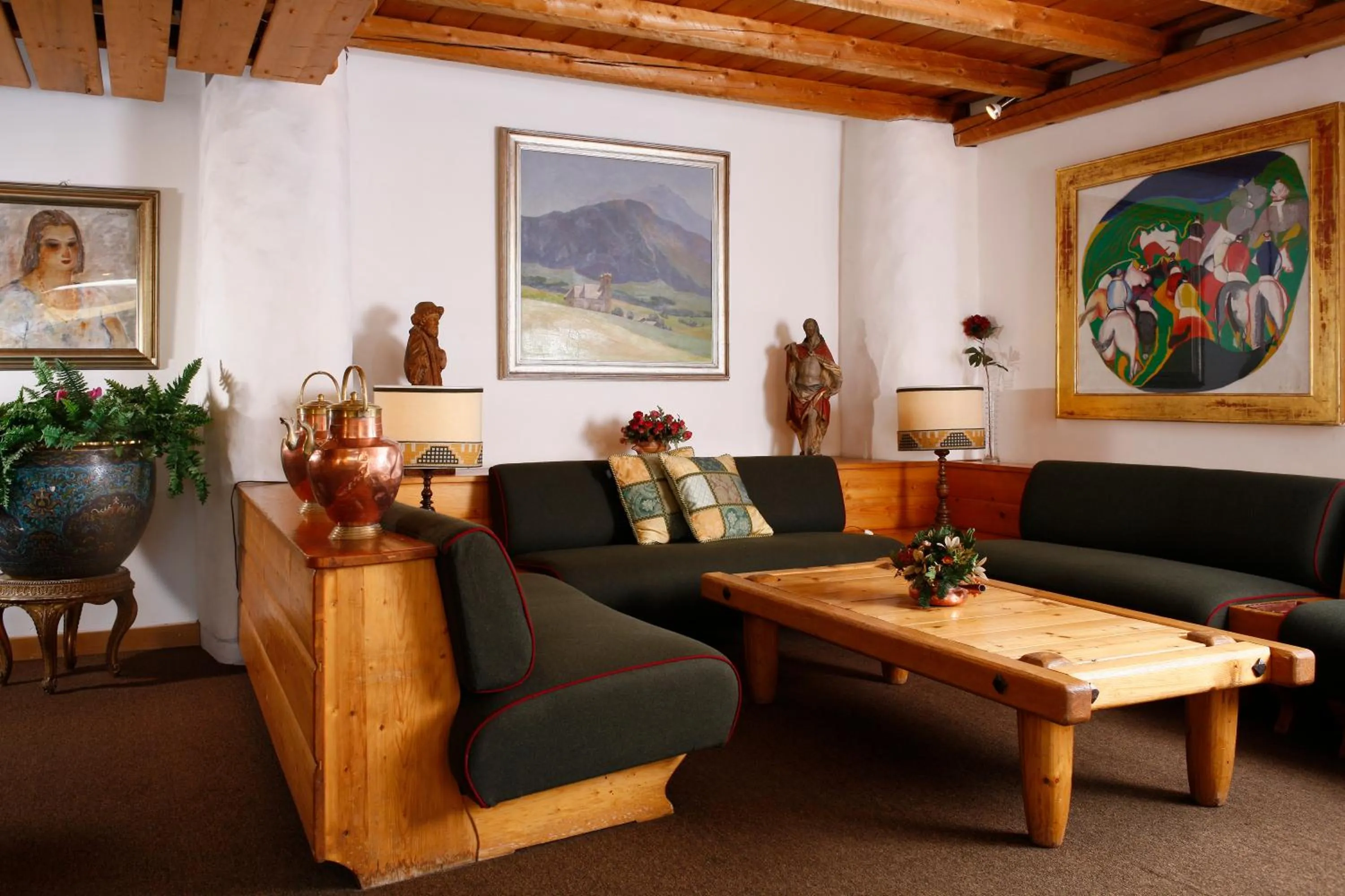 Lobby or reception in Hotel Corona