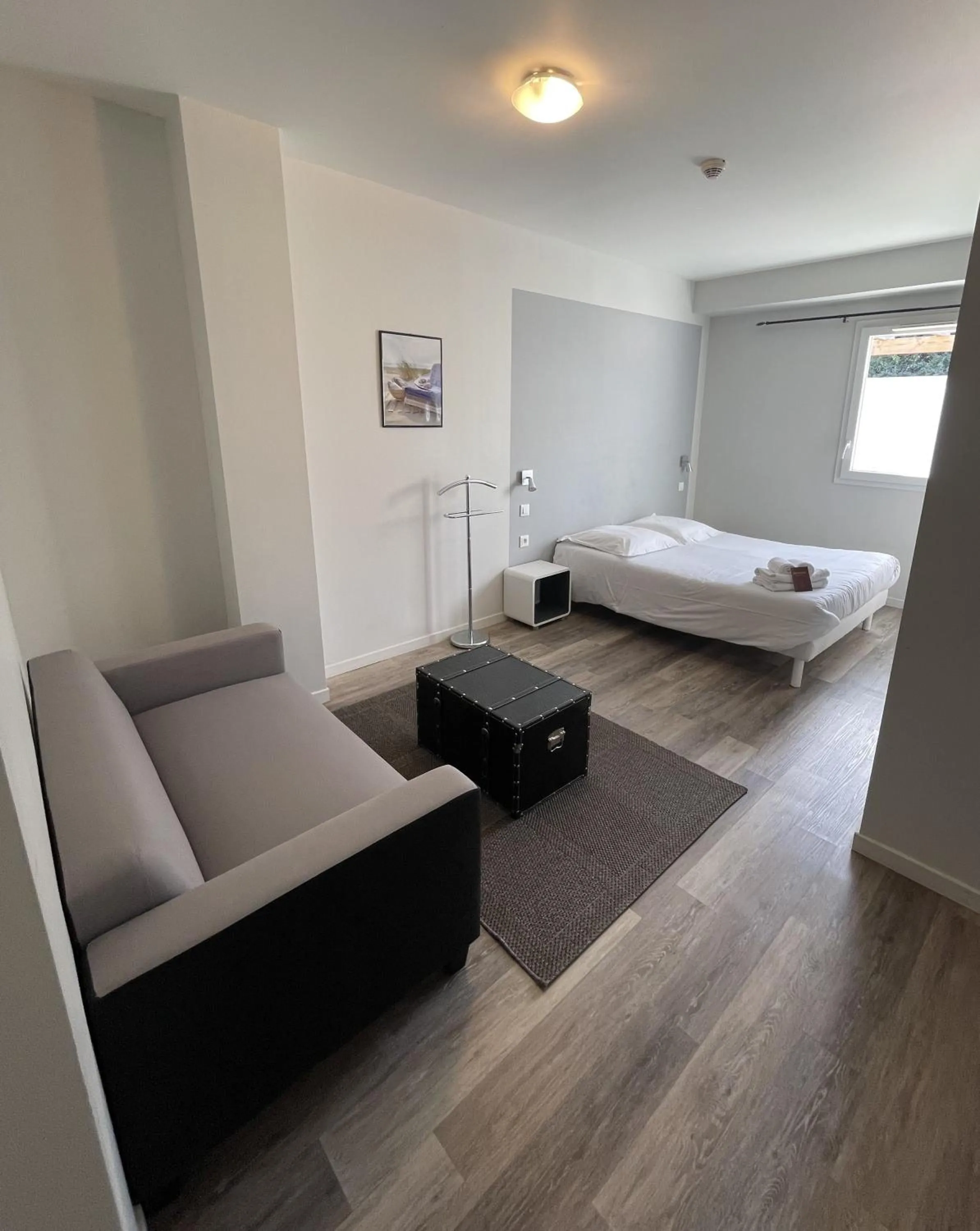 Bed in Hôtel Némo Aéroport de Pau