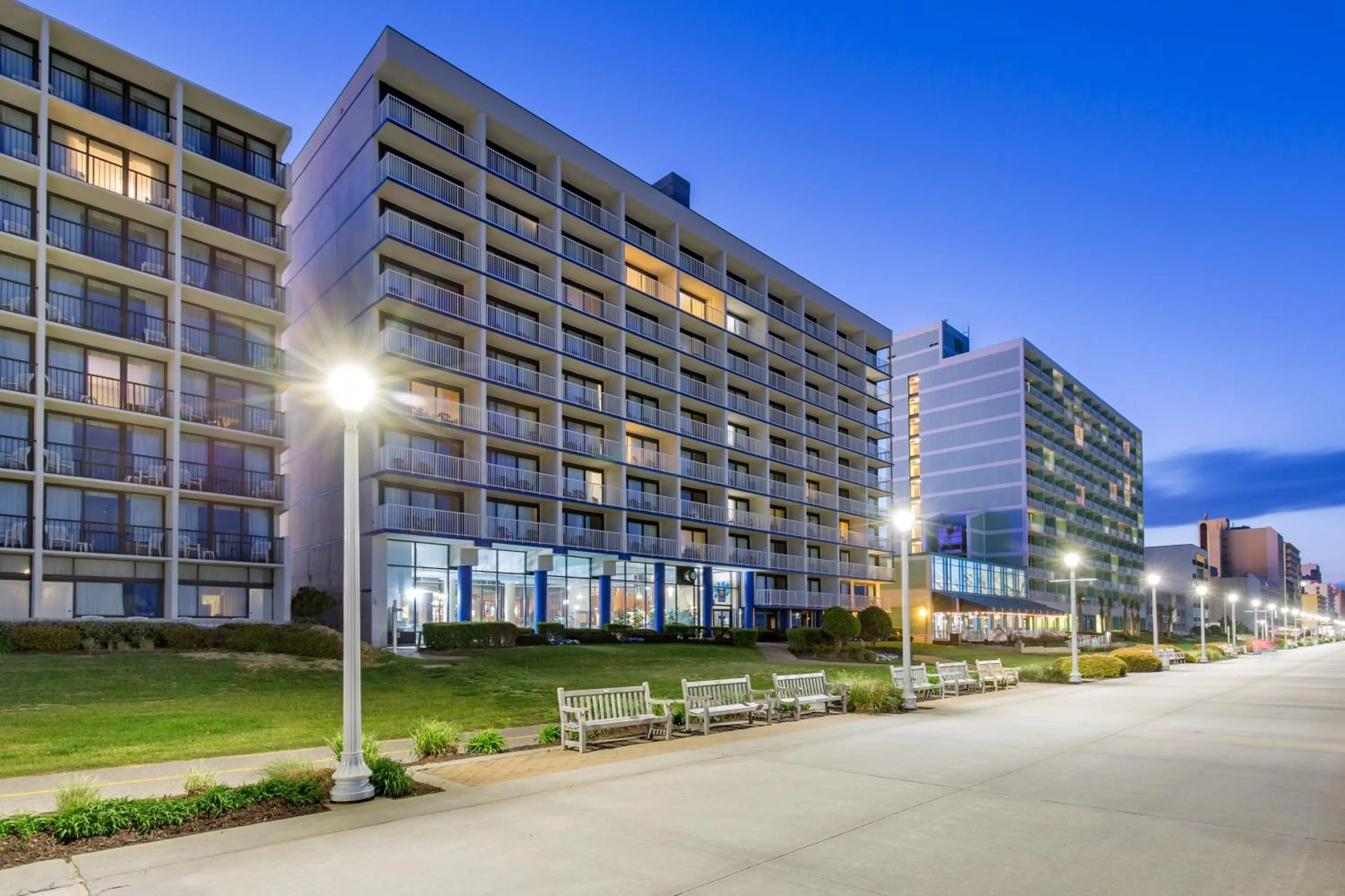 Property building in Coastal Hotel & Suites Virginia Beach - Oceanfront