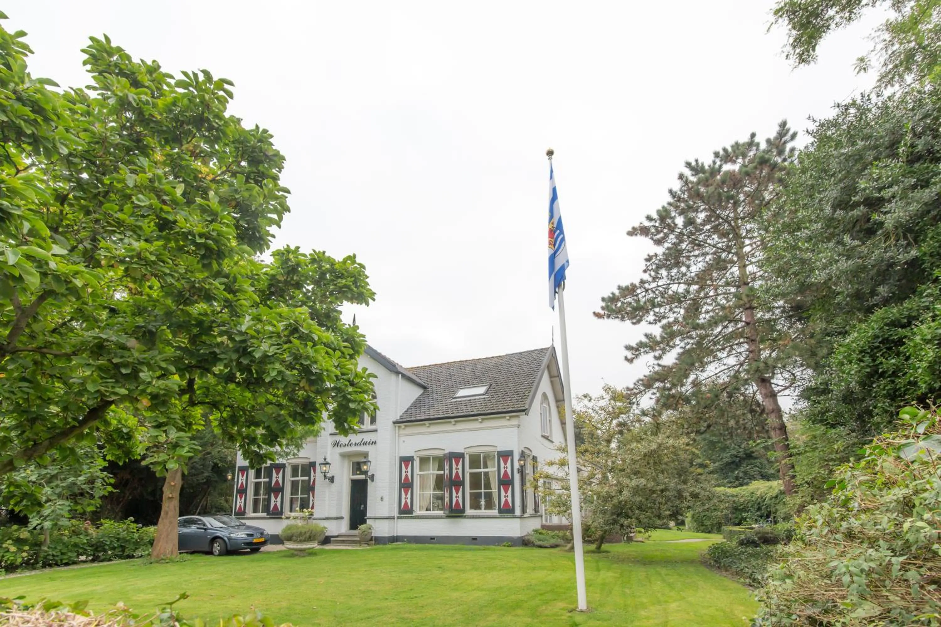 Facade/entrance in Villa Westerduin