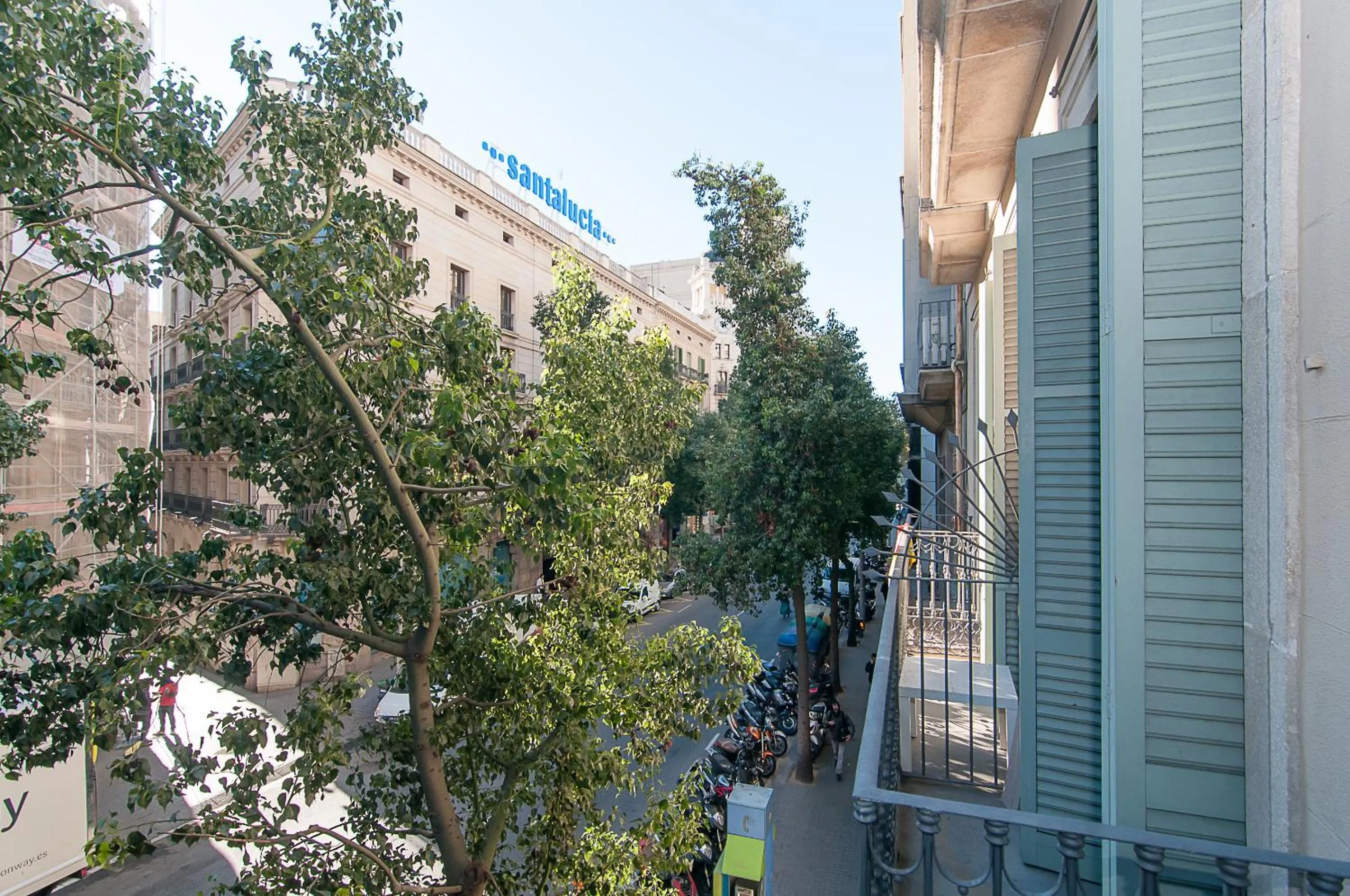 View (from property/room) in Weflating Ramblas
