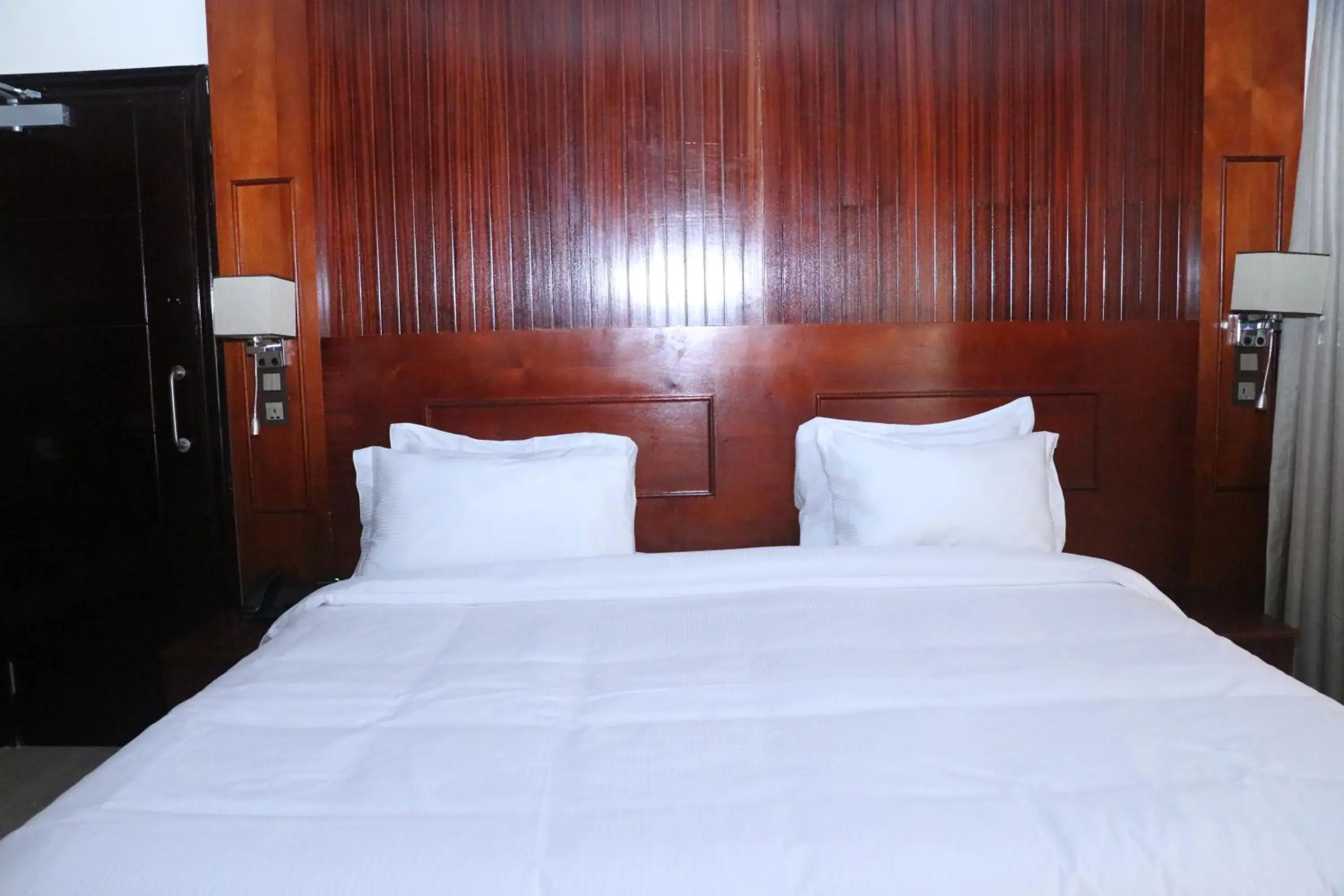 Bed in Sainte Famille Hotel Bed in Sainte Famille Hotel