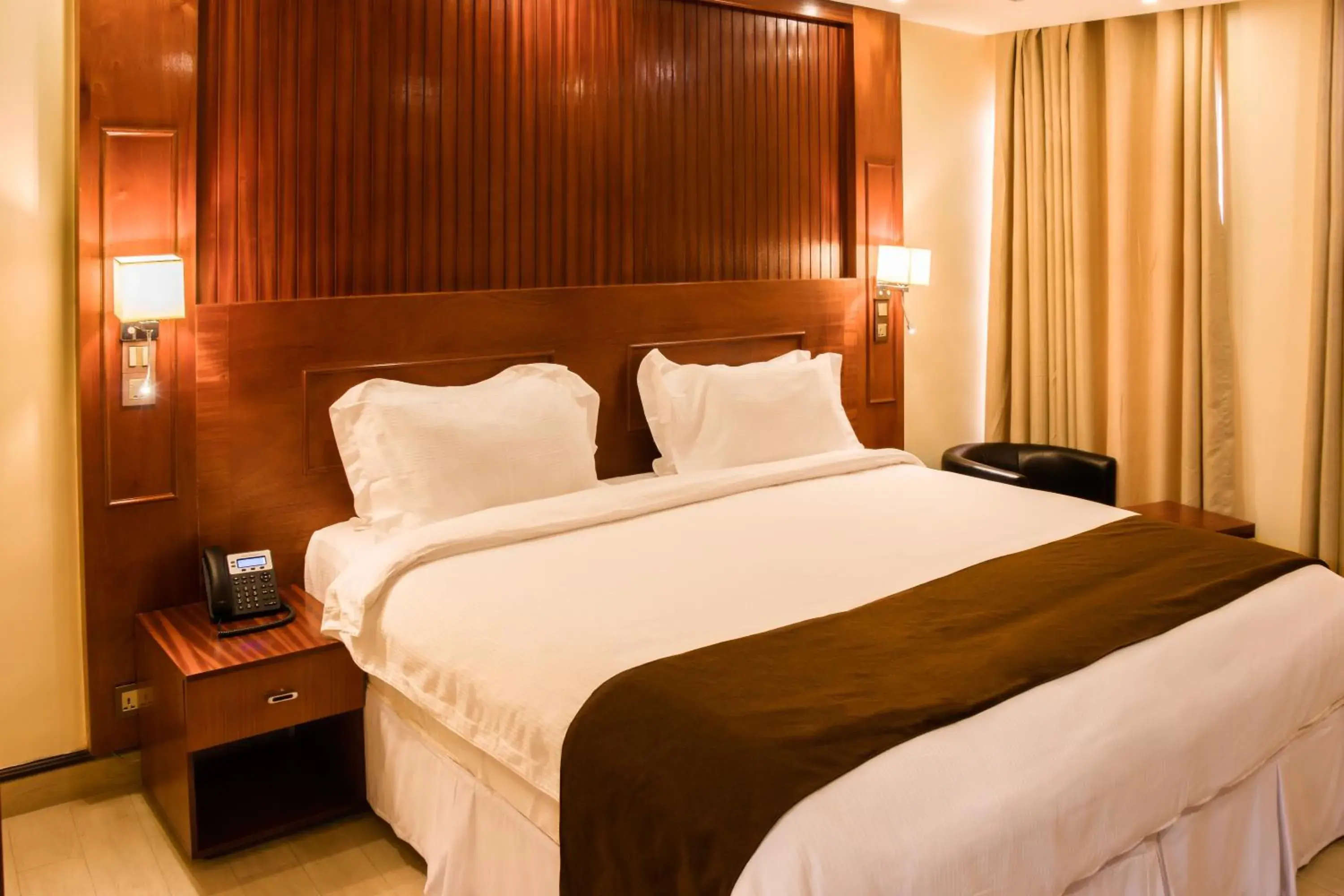 Bed in Sainte Famille Hotel Bed in Sainte Famille Hotel