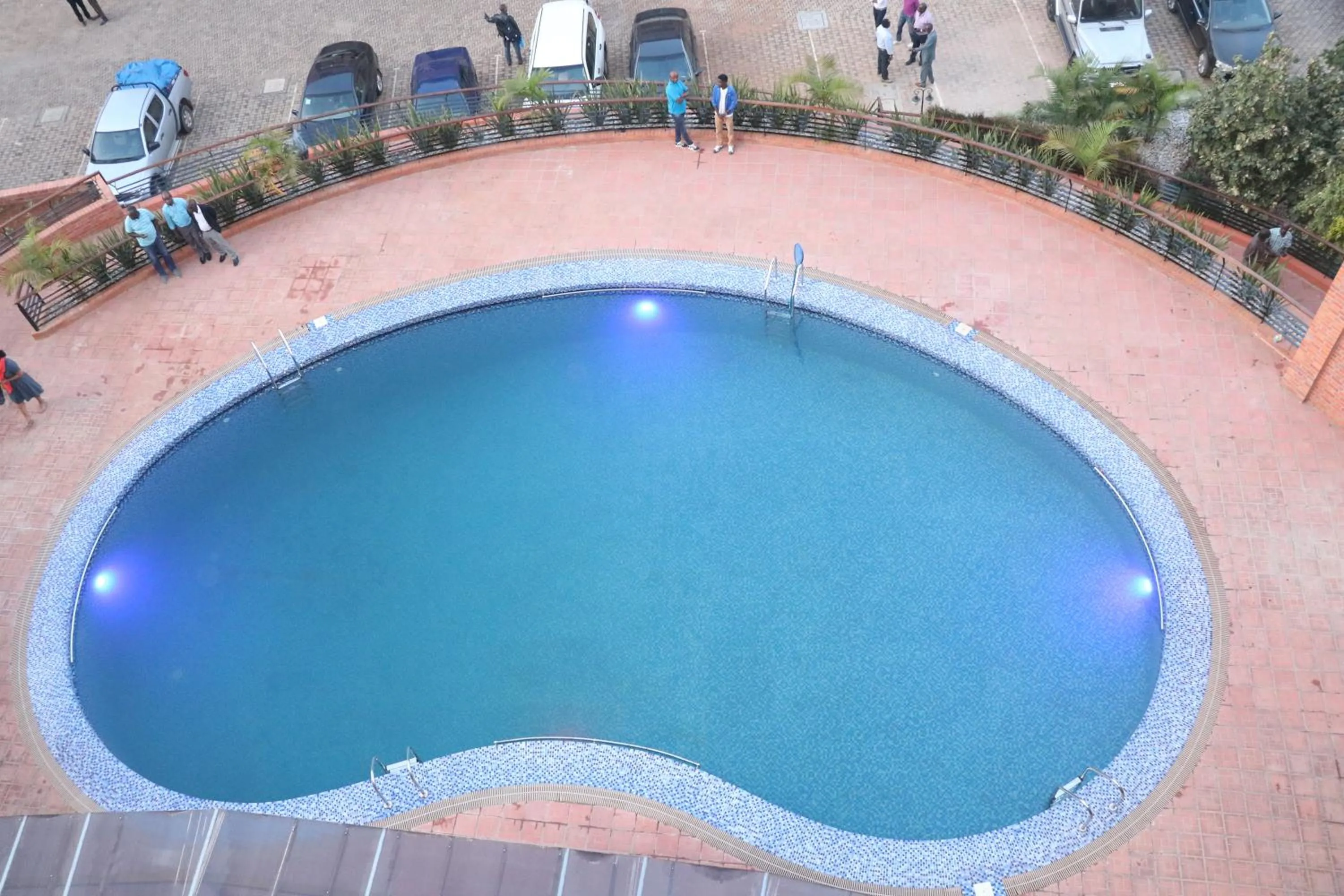 Swimming pool in Sainte Famille Hotel